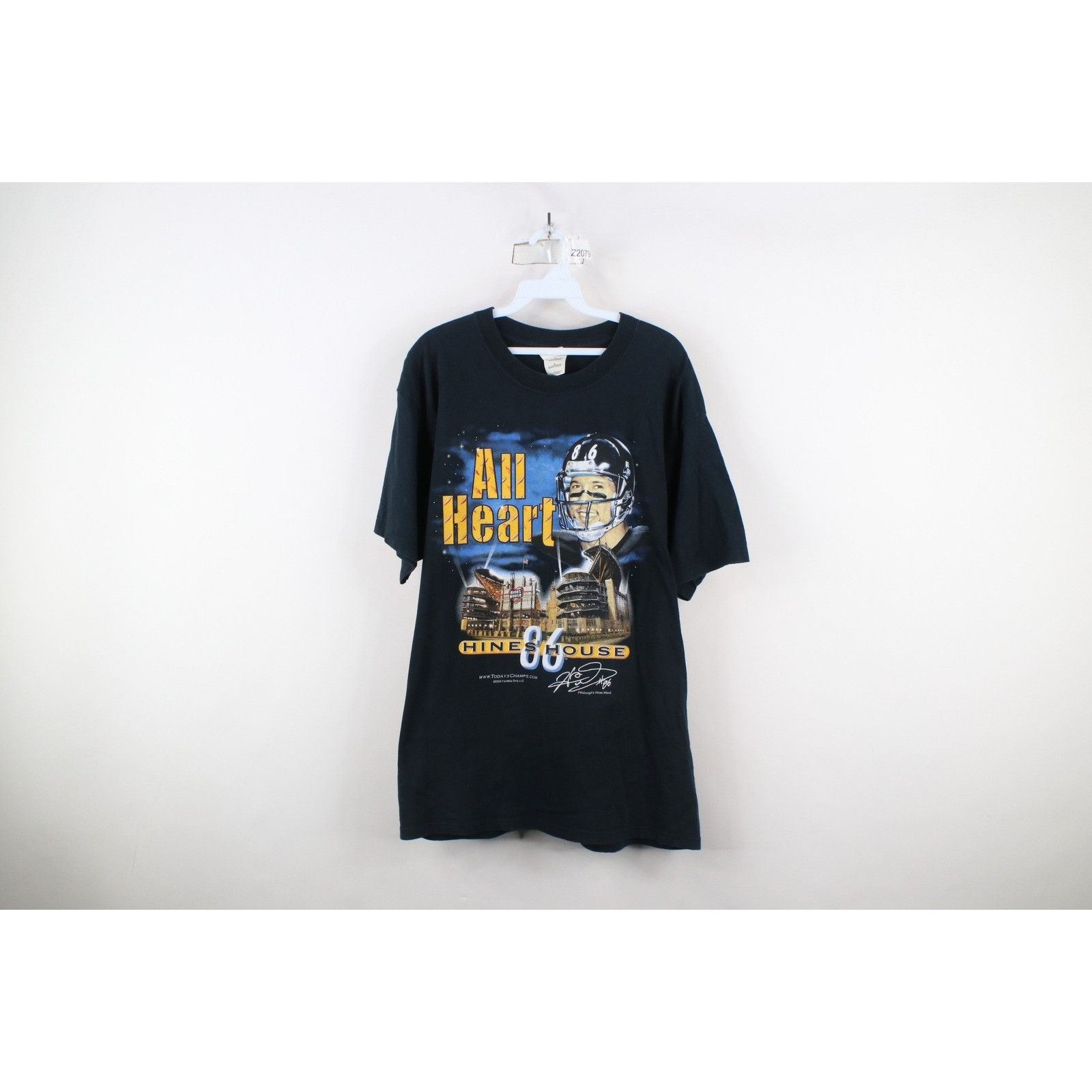 Vintage Vintage Y2K 2004 Hines Ward Pittsburgh Steelers T-Shirtrs F Size US L / EU 52-54 / 3 - 1 Thumbnail