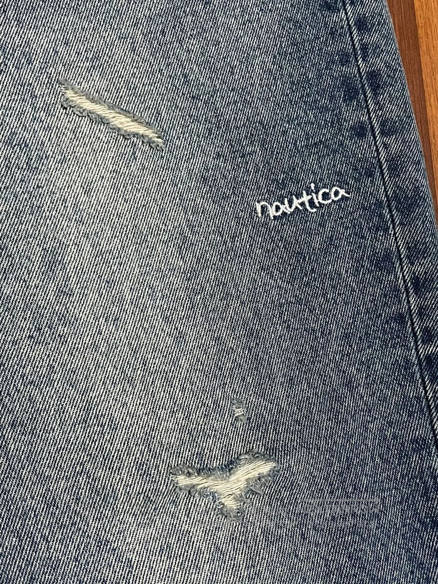Other Nautica Japanese Loose Straight Tapered Jeans. Size US 29 - 3 Thumbnail