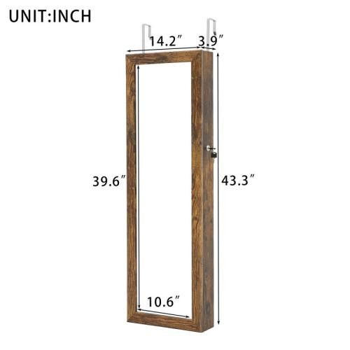 Designer × Homemade Fashion Simple Jewelry Storage Mirror Cabinet With LED Light Size US L / EU 52-54 / 3 - 8 Thumbnail