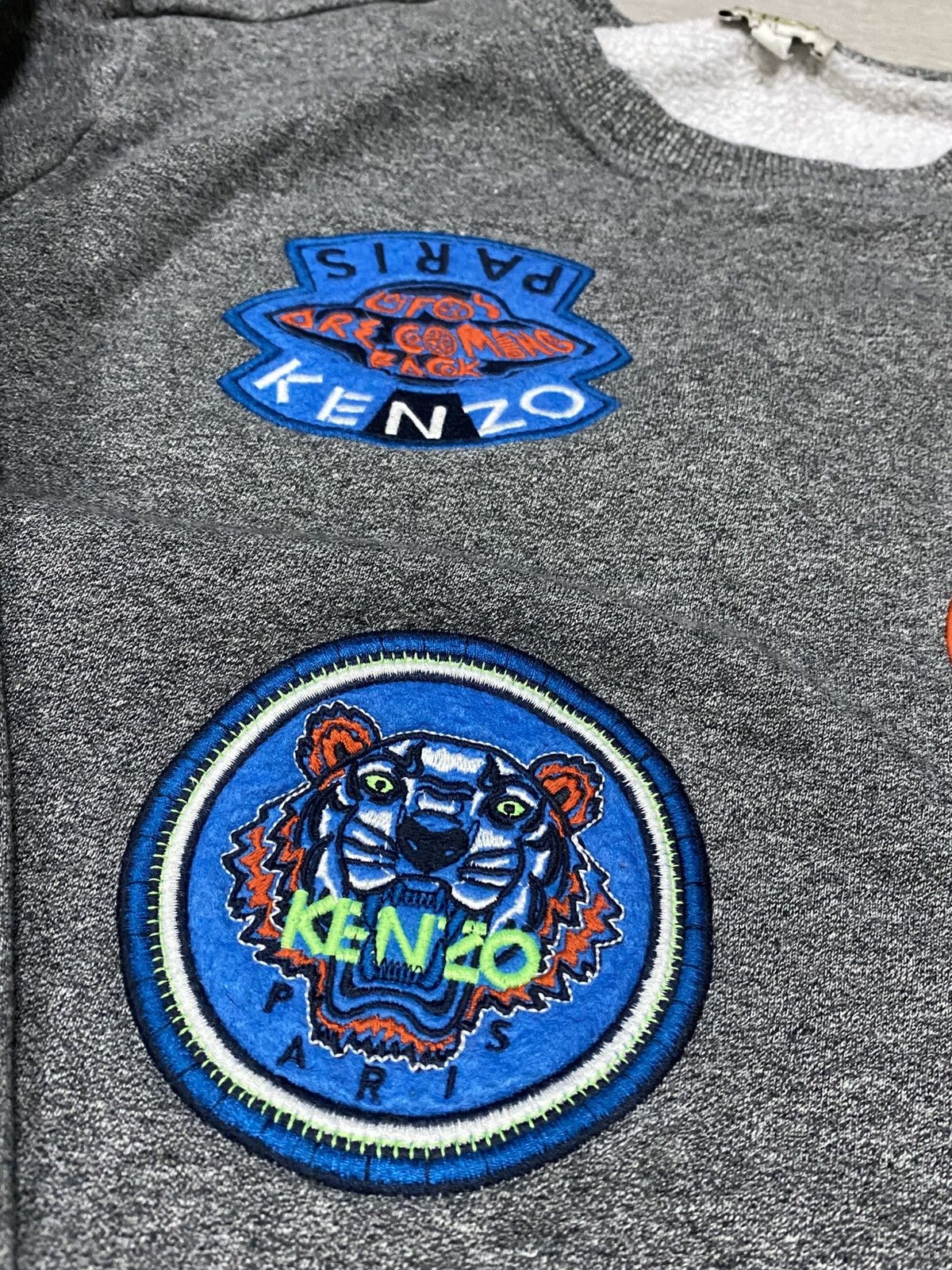 Kenzo Kenzo vintage multi logo sweatshirt tiger Size US XS / EU 42 / 0 - 5 Thumbnail
