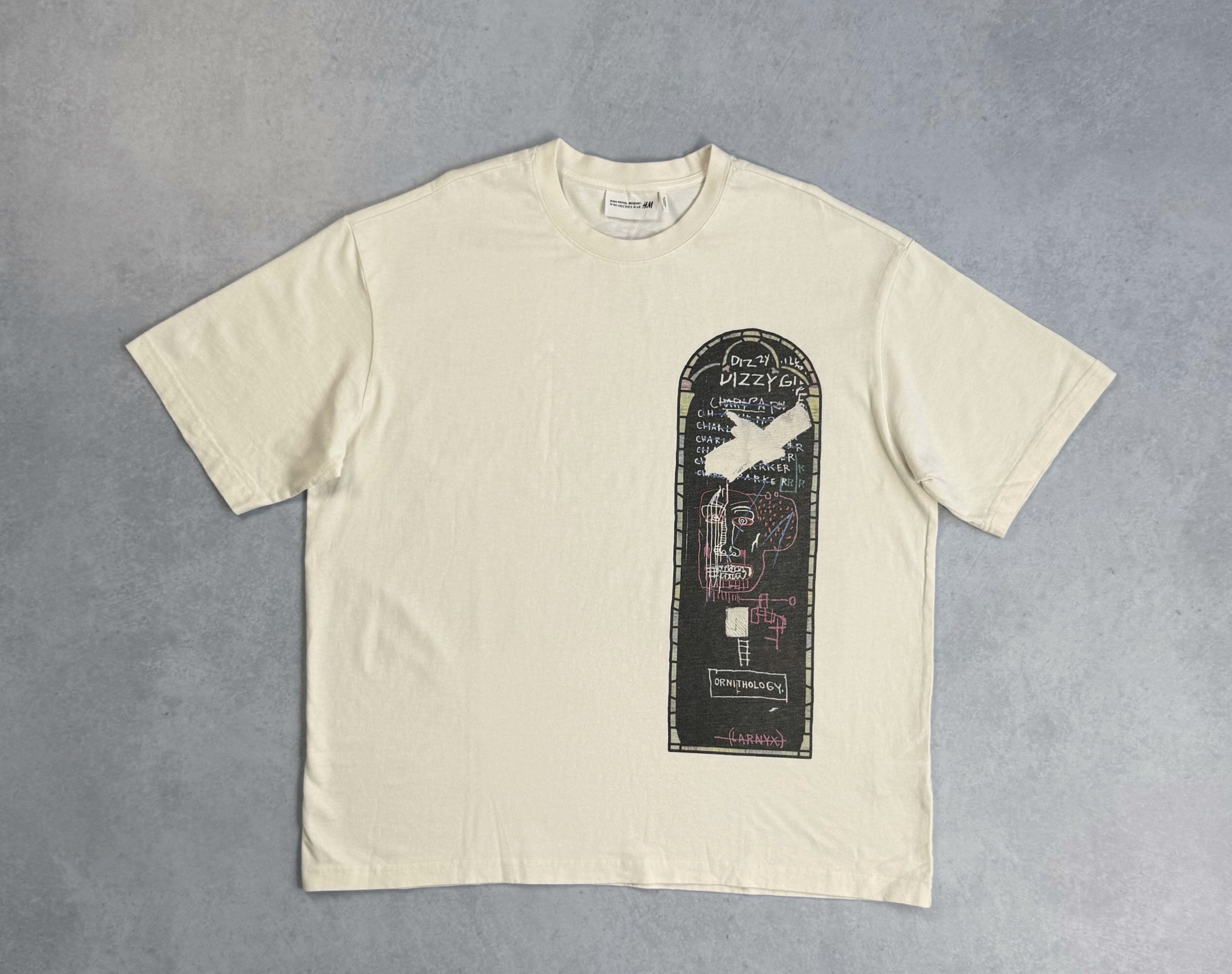 H&M × Jean-Michel Basquiat × Who Decides War WHO DECIDES WAR x EV BRAVADO TELA D'AMORE X BASQUIAT x H&M Size US M / EU 48-50 / 2 - 5 Thumbnail