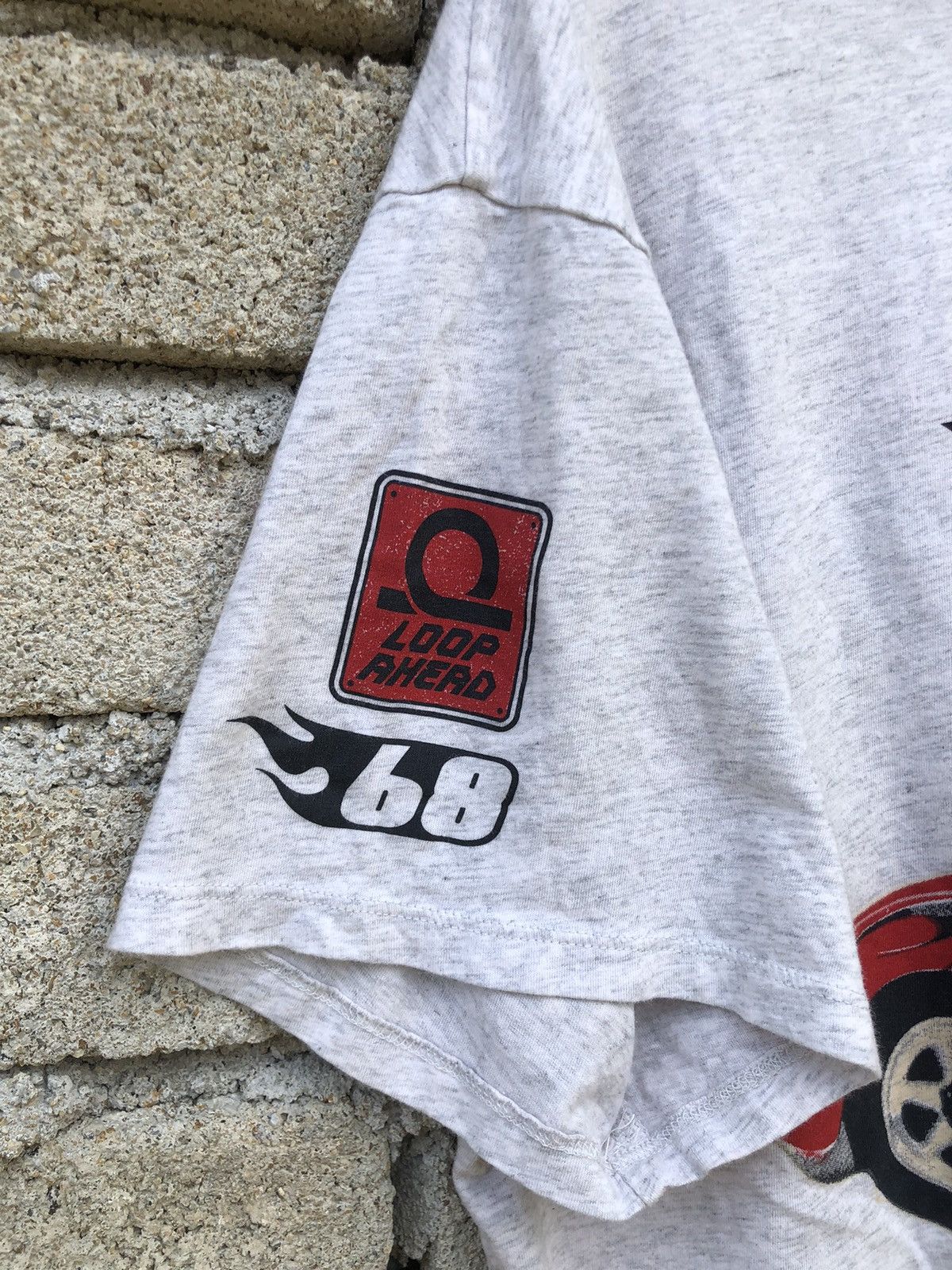 Vintage Divided X Hotwhells 1968 Loop Ahead Racing Tour Tee Size US L / EU 52-54 / 3 - 8 Thumbnail