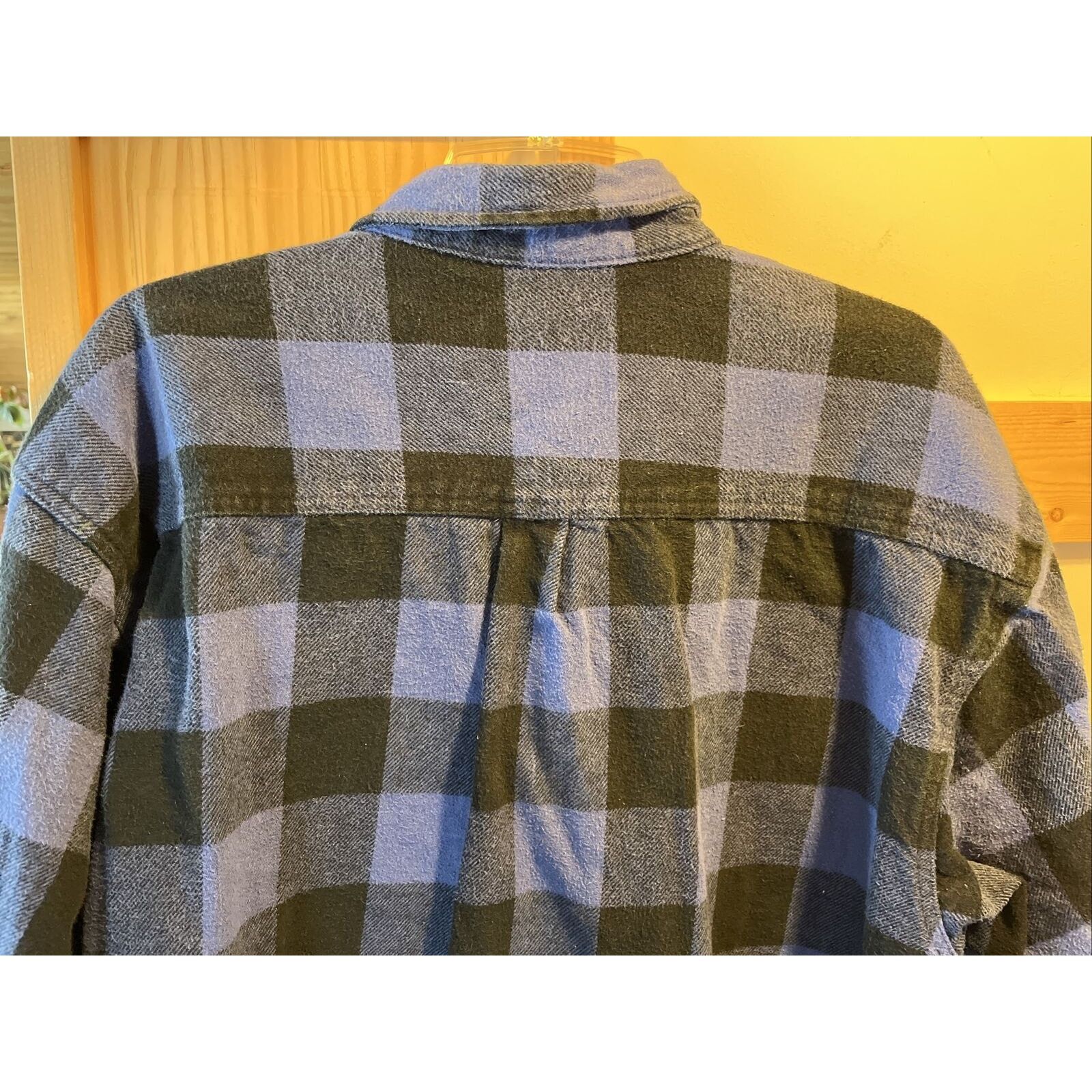 Field & Stream Field & Stream VTG men’s XXL blue plaid cotton flannel shirt Size US XXL / EU 58 / 5 - 13 Thumbnail