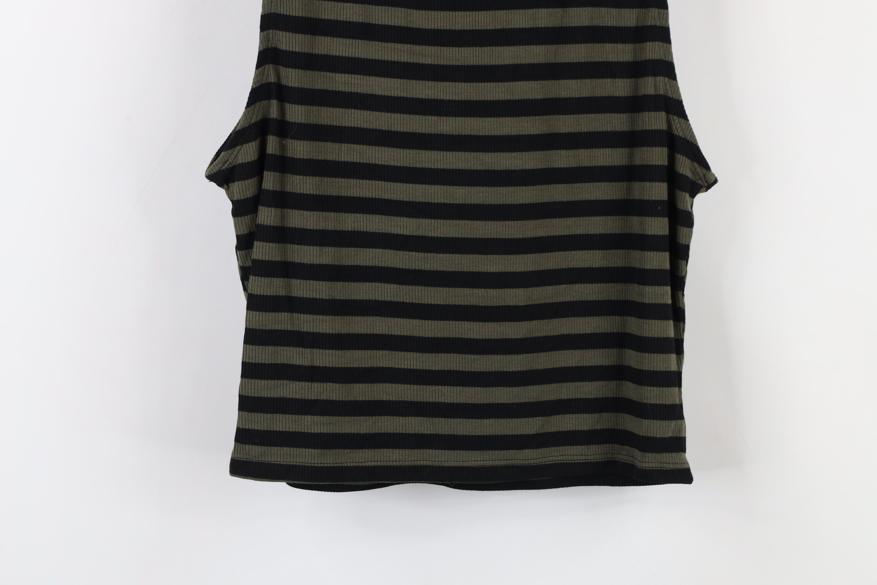 Vintage Vintage Y2K Goth Ribbed Sleeveless Turtleneck T-Shirt Size S / US 4 / IT 40 - 11 Thumbnail