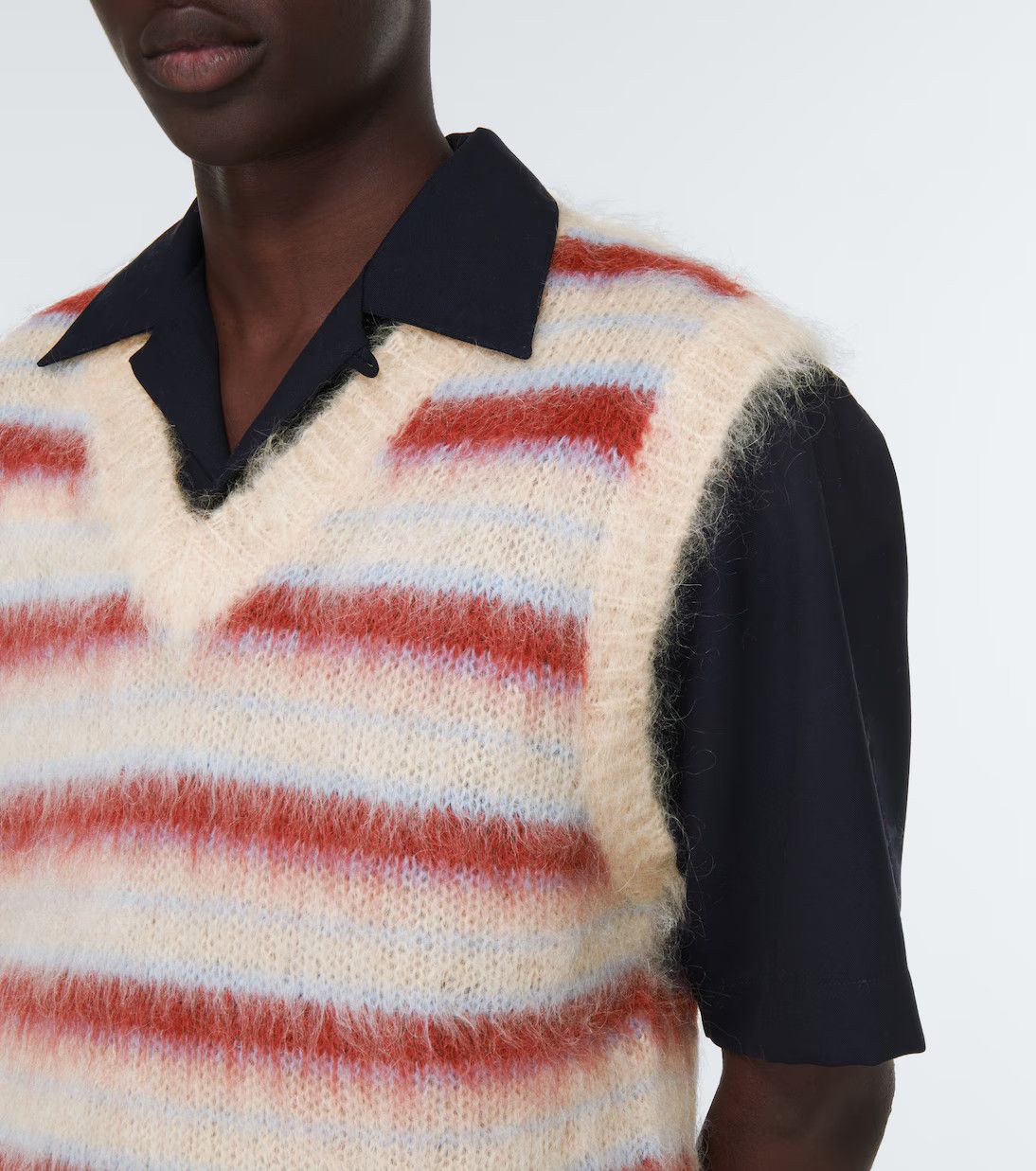 Marni oc11z0525 Sweater Vest in Multicolor Size US L / EU 52-54 / 3 - 5 Thumbnail