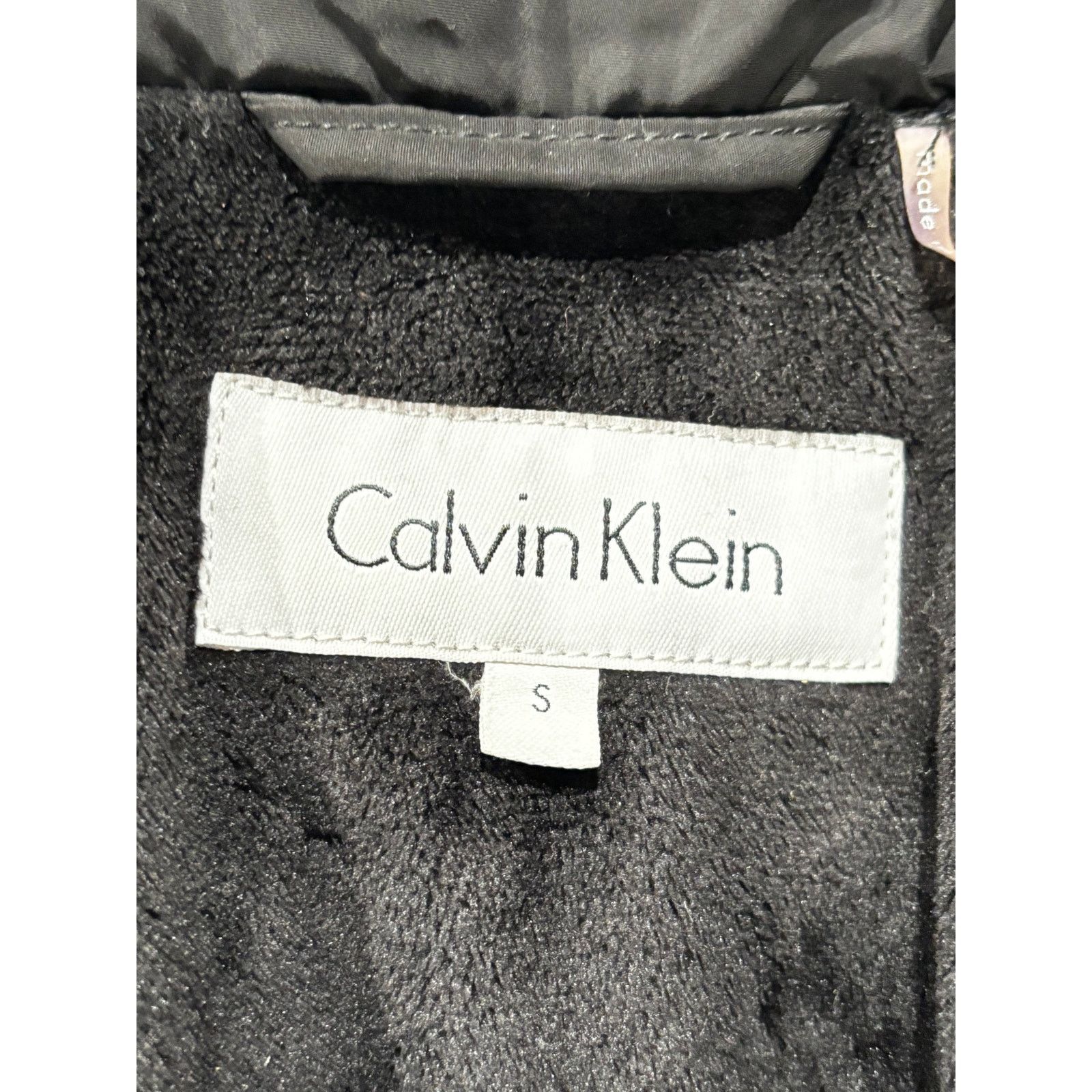 Calvin Klein CALVIN KLEIN Black Hooded Faux Fur Puffer Winter Coat Jacket Size S / US 4 / IT 40 - 9 Thumbnail