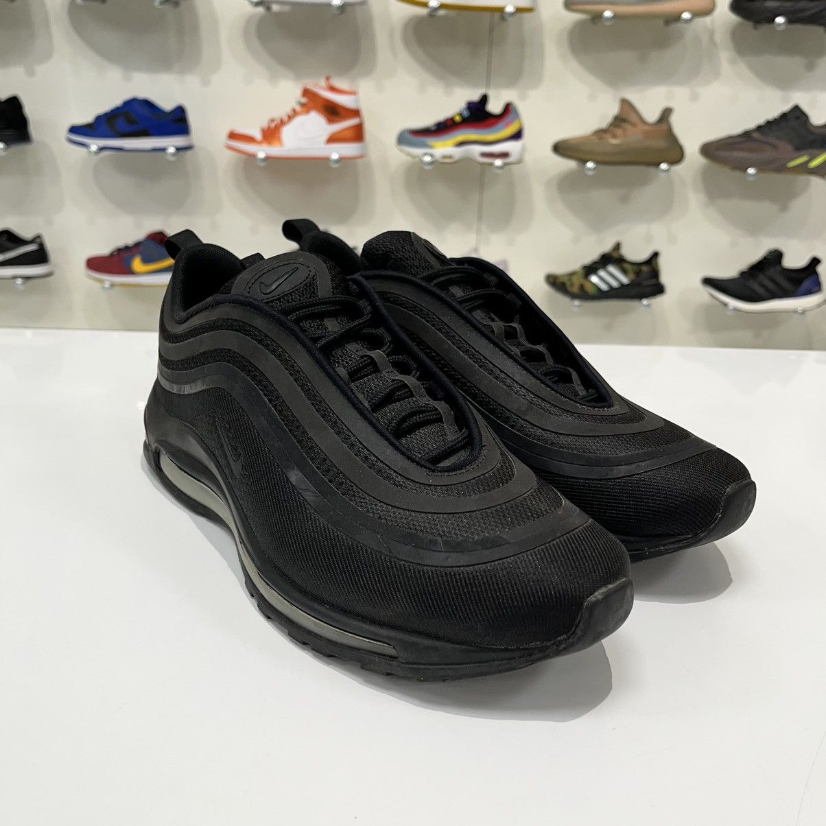 Nike Nike Air Max 97 Ultra 17 Triple Black Size US 10.5 / EU 43-44 - 8 Thumbnail