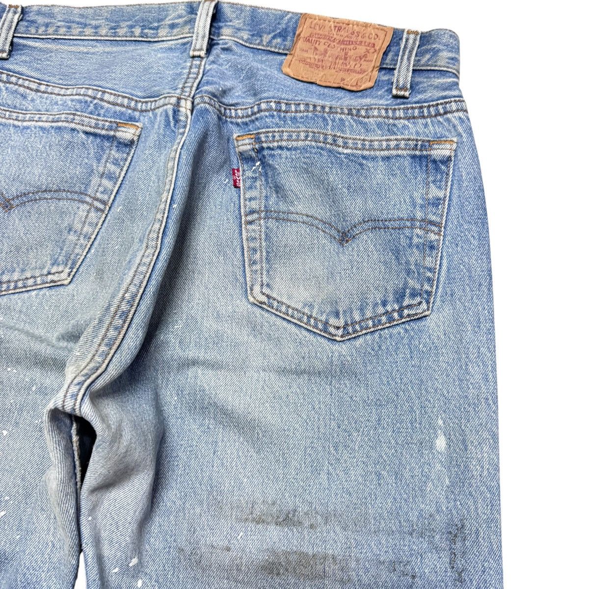 Levi's Vintage 80s Levis 501 Painter Jeans Helmut Lang Size US 33 - 11 Thumbnail
