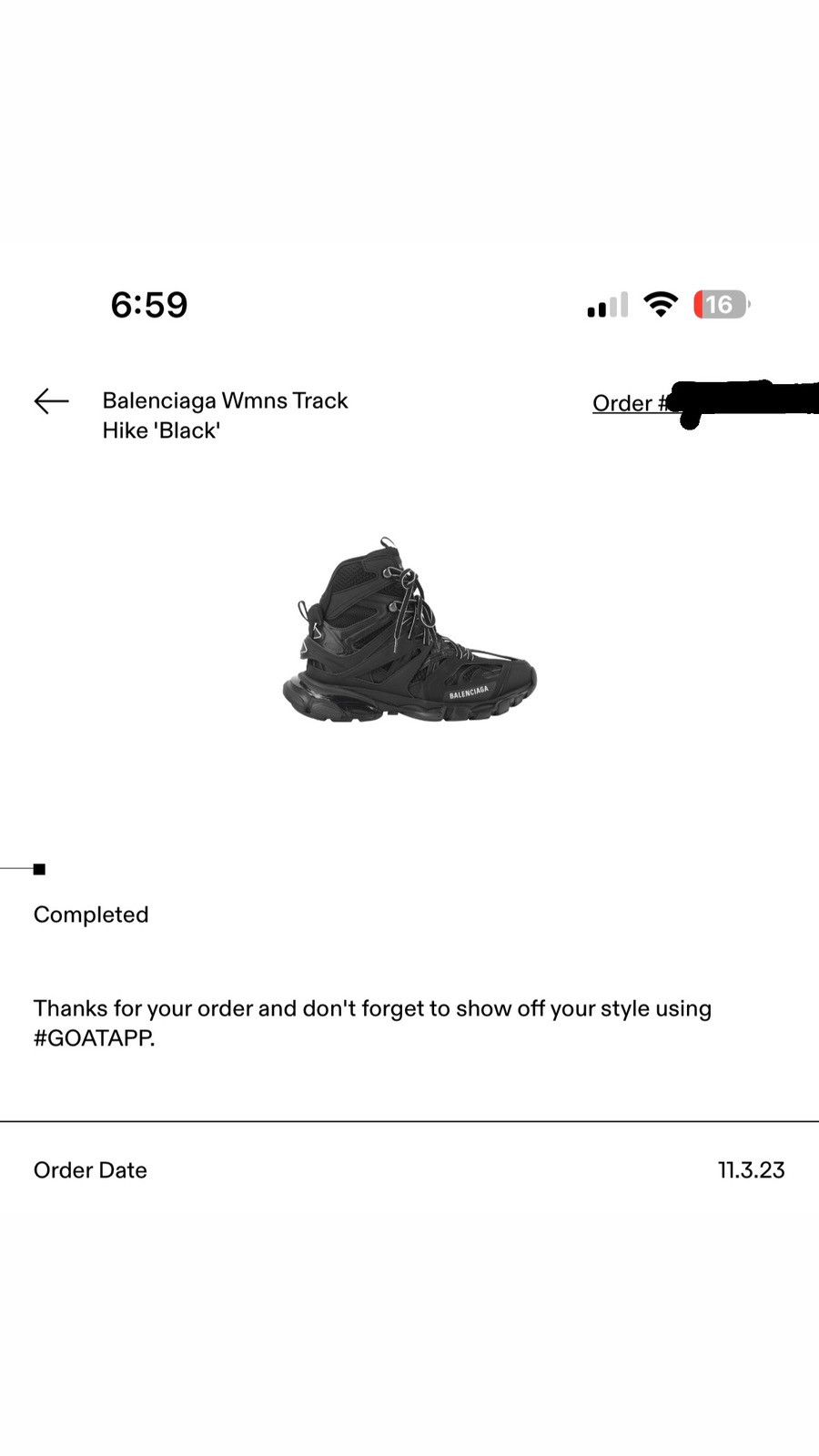Balenciaga Women’s Balenciaga Track Hikes Size US 6 / IT 36 - 8 Thumbnail
