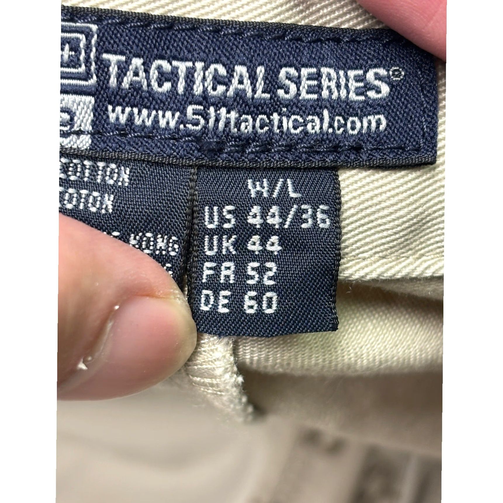 Vintage 5.11 Tactical Series Covert Khakis Pants 5-Pocket Design Regular 44x36 Khaki Beige Men Size US 44 / EU 60 - 6 Thumbnail