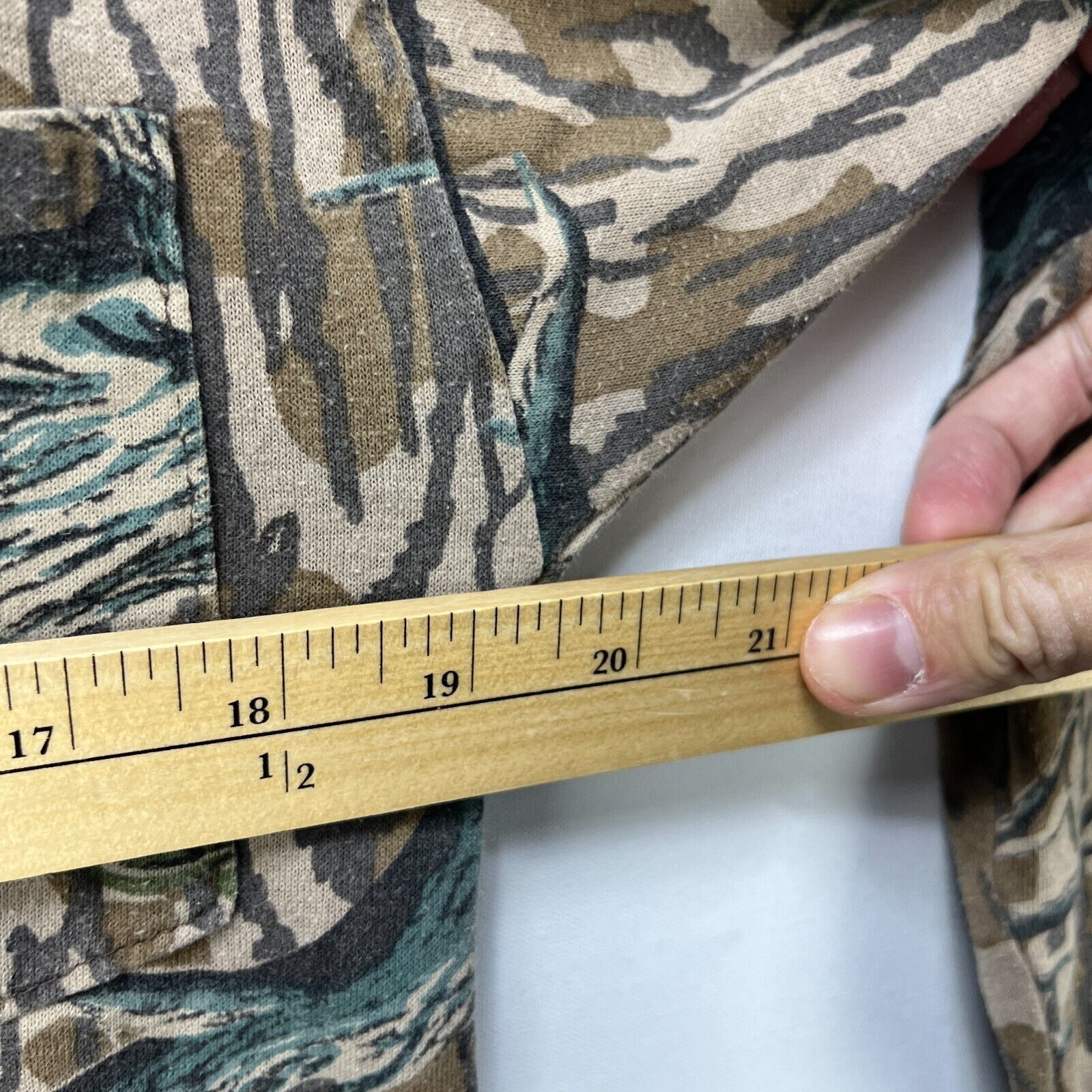 Vintage Vintage 80s Realtree Camo Single Stitch Long Sleeve Medium Size US M / EU 48-50 / 2 - 7 Thumbnail