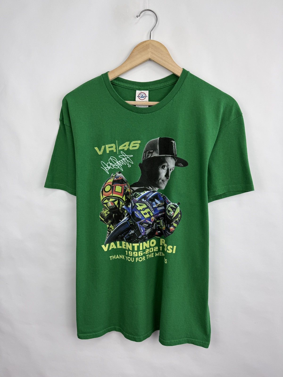 Delta 🇮🇹 Valentino Rossi VR46 T-Shirt 2021 MotoGP Rare Retro Y2K Size US L / EU 52-54 / 3 - 2 Thumbnail