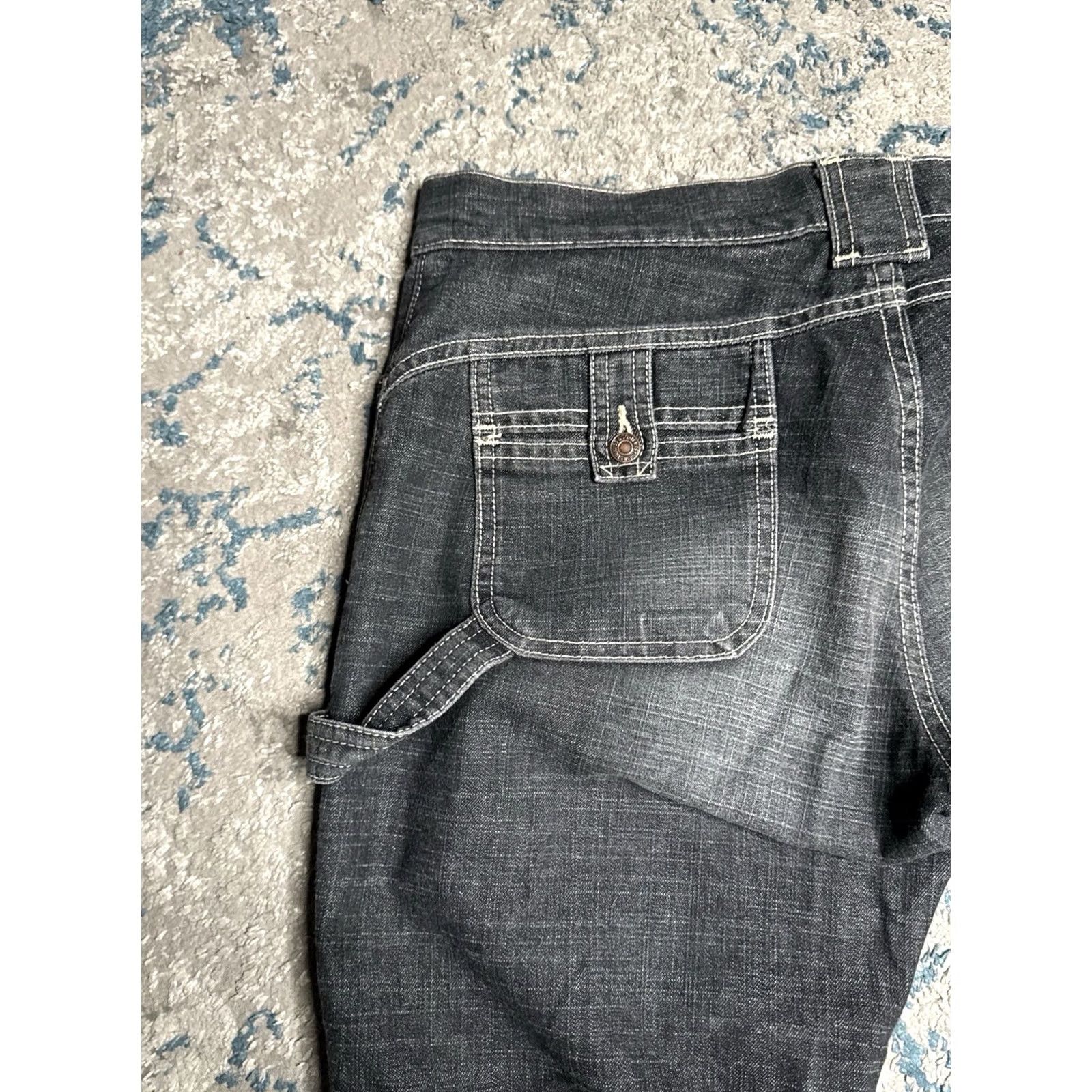 Levi's VINTAGE Levi’s Jeans Womens Bootcut Gray Dark Wash 9 Regular 32in Inseam 29in Denim Zip Mens Womens Girls? Size 30" / US 8 / IT 44 - 6 Thumbnail