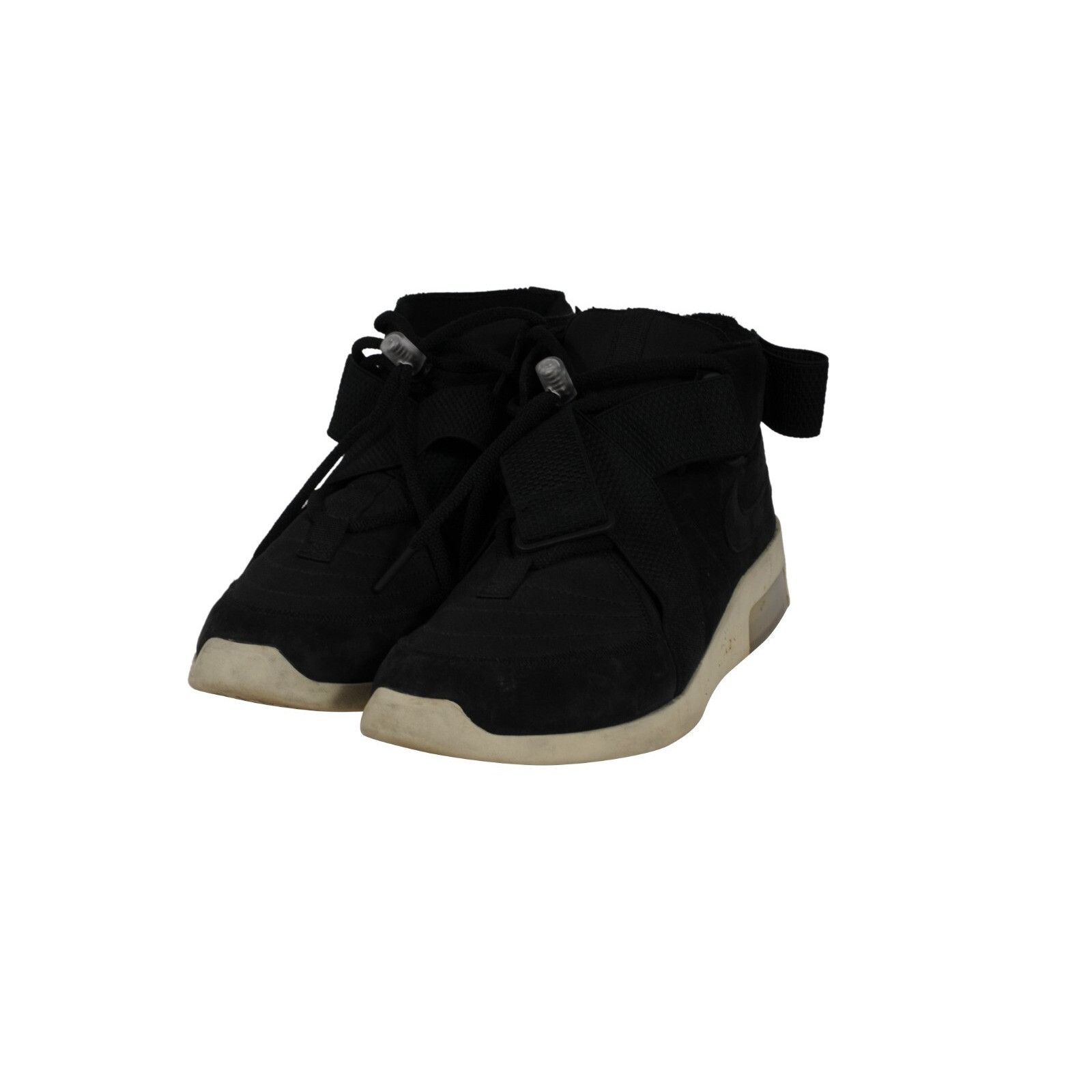 Fear of God × Nike Air Fear of God Raid Mid Tops Black White -02334 Size US 11 / EU 44 - 2 Thumbnail