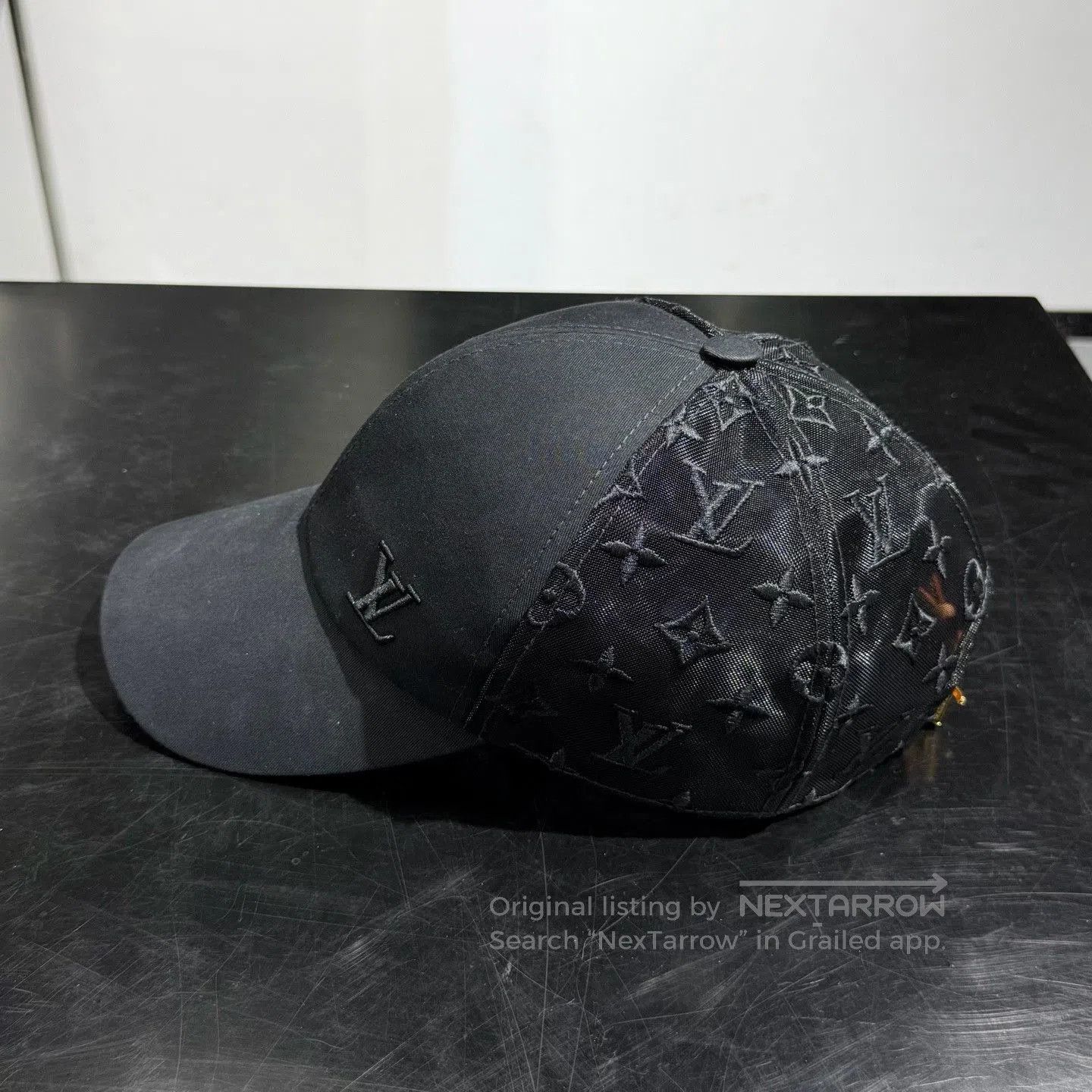 Louis Vuitton Louis Vuitton Monogram Black Adjustable Baseball Cap. Size ONE SIZE - 1 Thumbnail