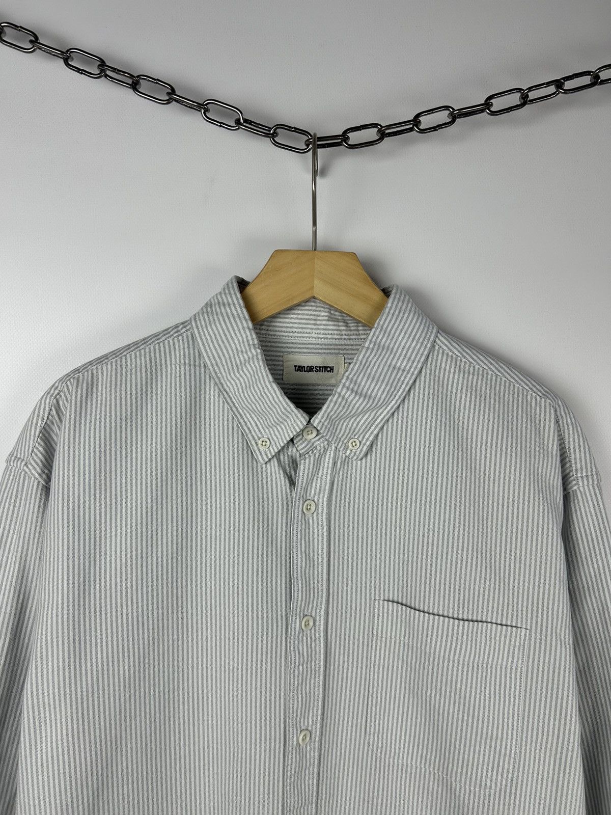 Designer × Taylor Stitch Taylor Stitch Luxury Shirt Buttons Men’s Size 46 Long Sleeve Size US XL / EU 56 / 4 - 2 Thumbnail
