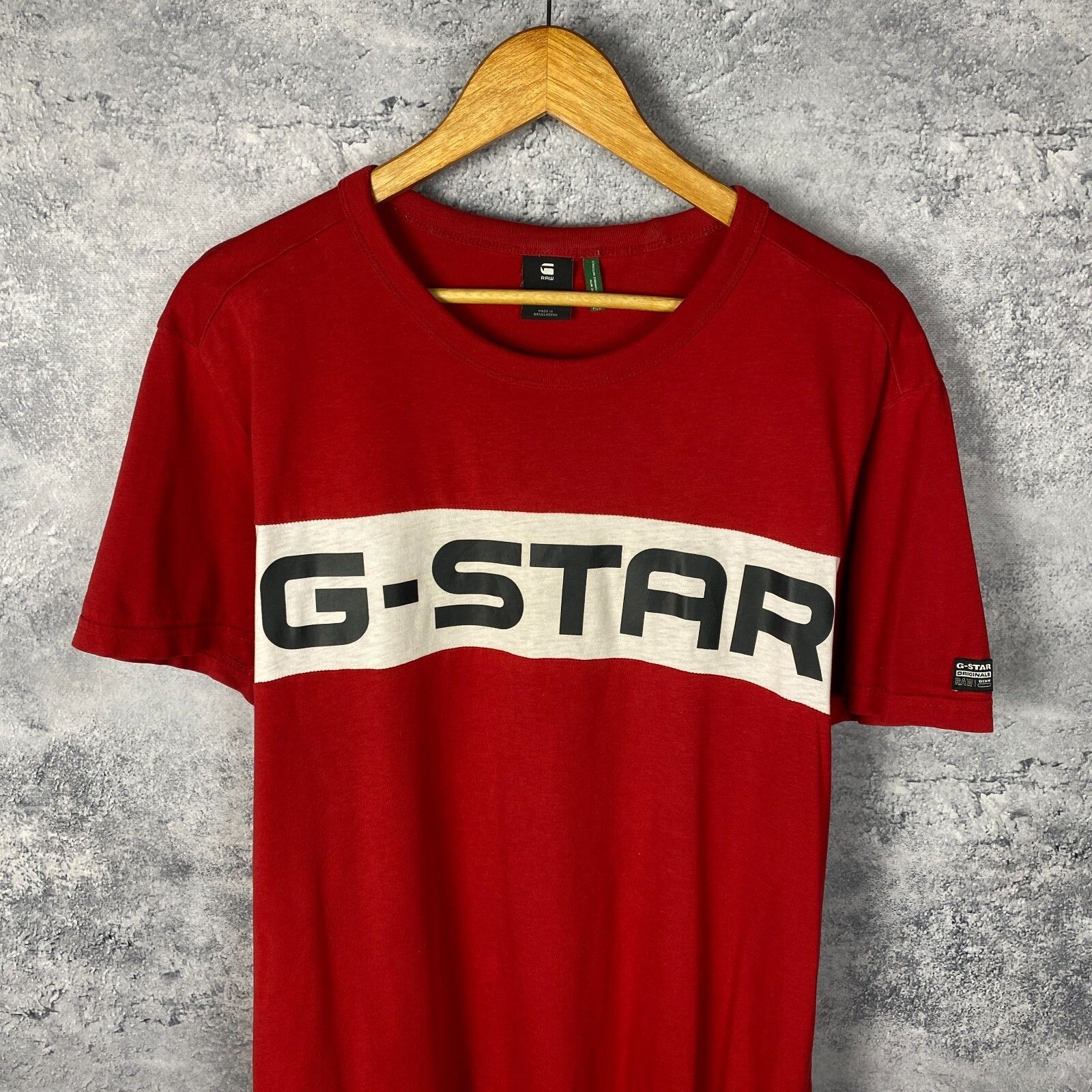 G-Star G Star Raw Tee Men's Size M Red Short Sleeve ` Size US M / EU 48-50 / 2 - 2 Thumbnail