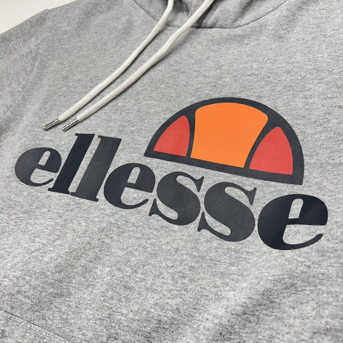 Ellesse Ellesse Hoodie Sweatshirt Grey Logo Sweater Pullover Y2K Size US M / EU 48-50 / 2 - 4 Thumbnail