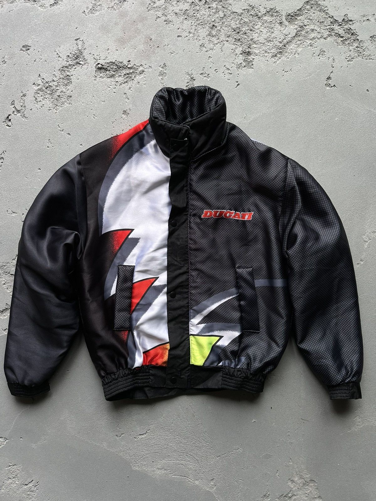 NASCAR VINTAGE DUCATI RACING NASCAR JACKET 90s USA SPORT Size US S / EU 44-46 / 1 - 1 Thumbnail