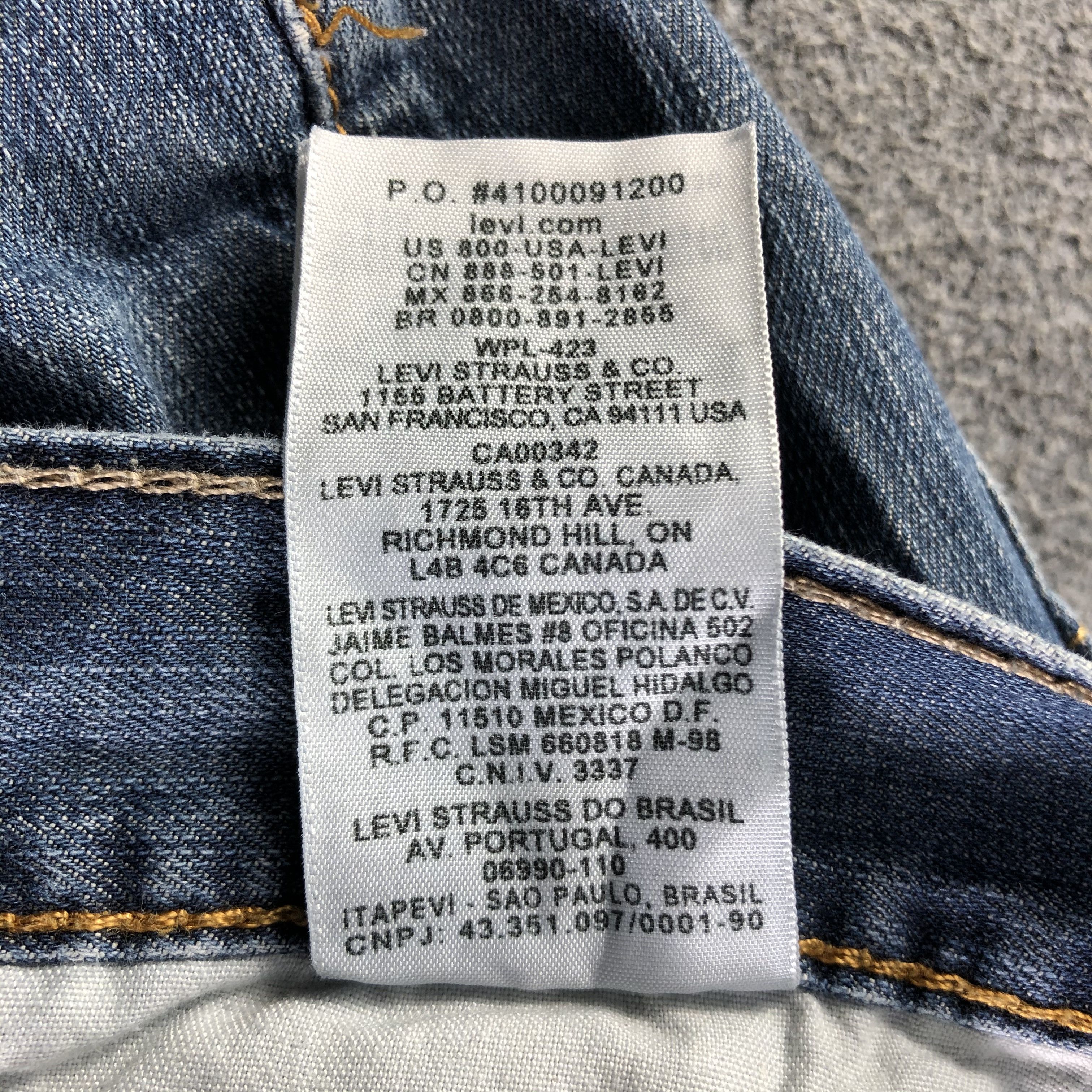 Levi's Vintage Levis 514 Jeans-J4460 Size US 34 / EU 50 - 11 Thumbnail