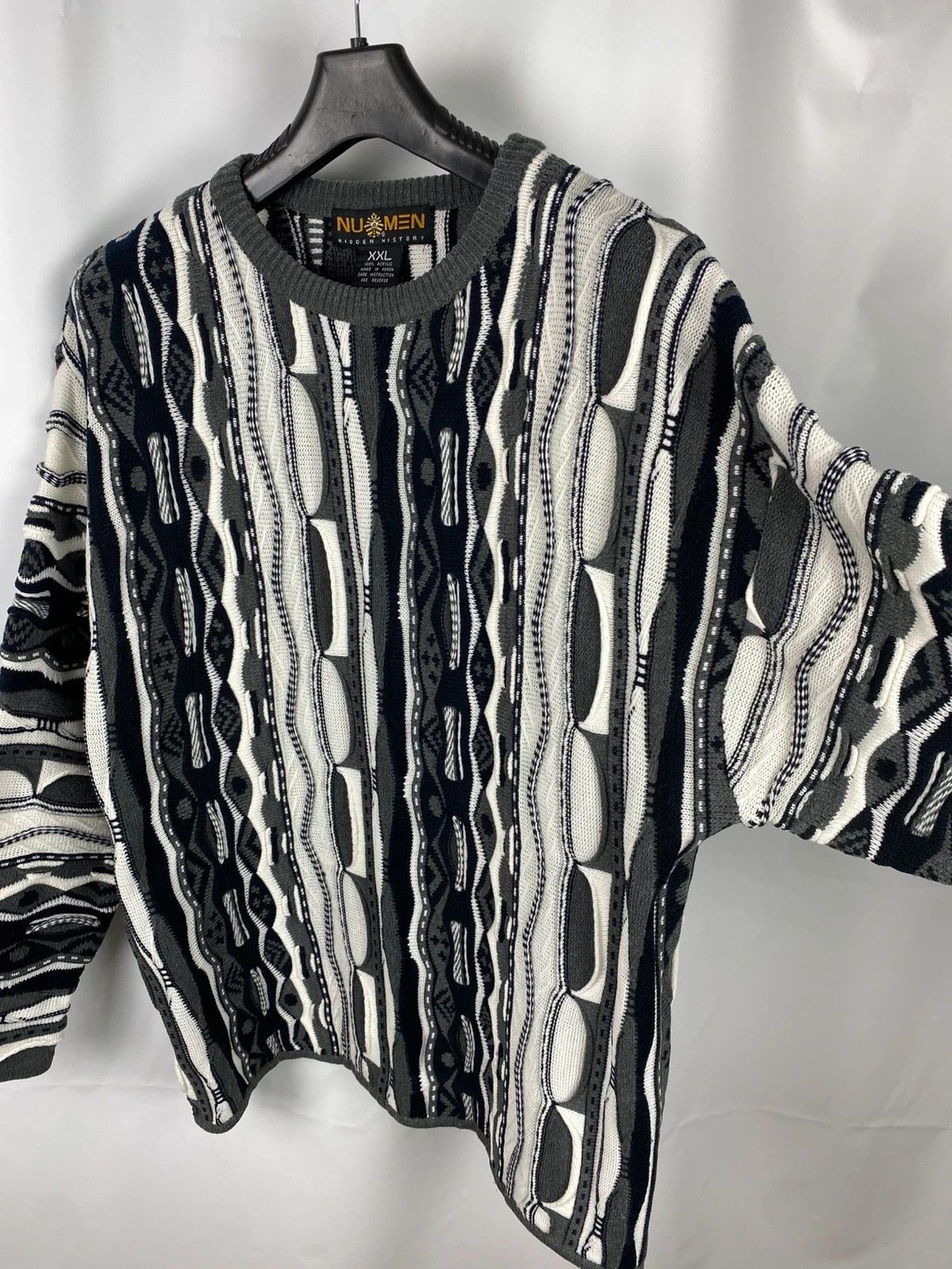 Other Numen Hidden History Knit Multi Sweater coogi style Size US XXL / EU 58 / 5 - 7 Thumbnail