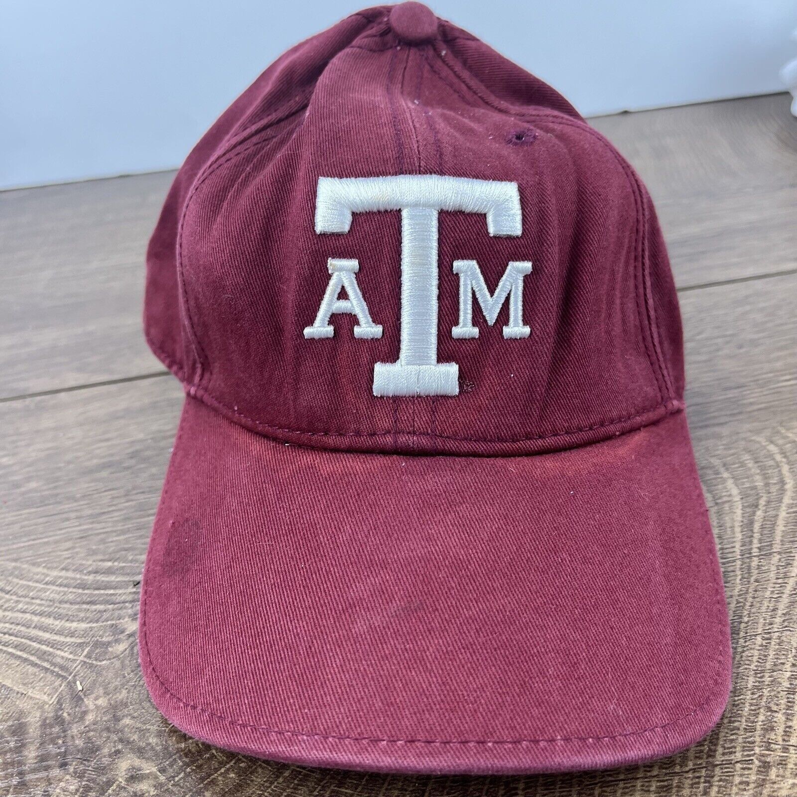 New Era Texas A&M Aggies Hat New Era Red Maroon Adjustable Hat Red H Size ONE SIZE - 1 Thumbnail