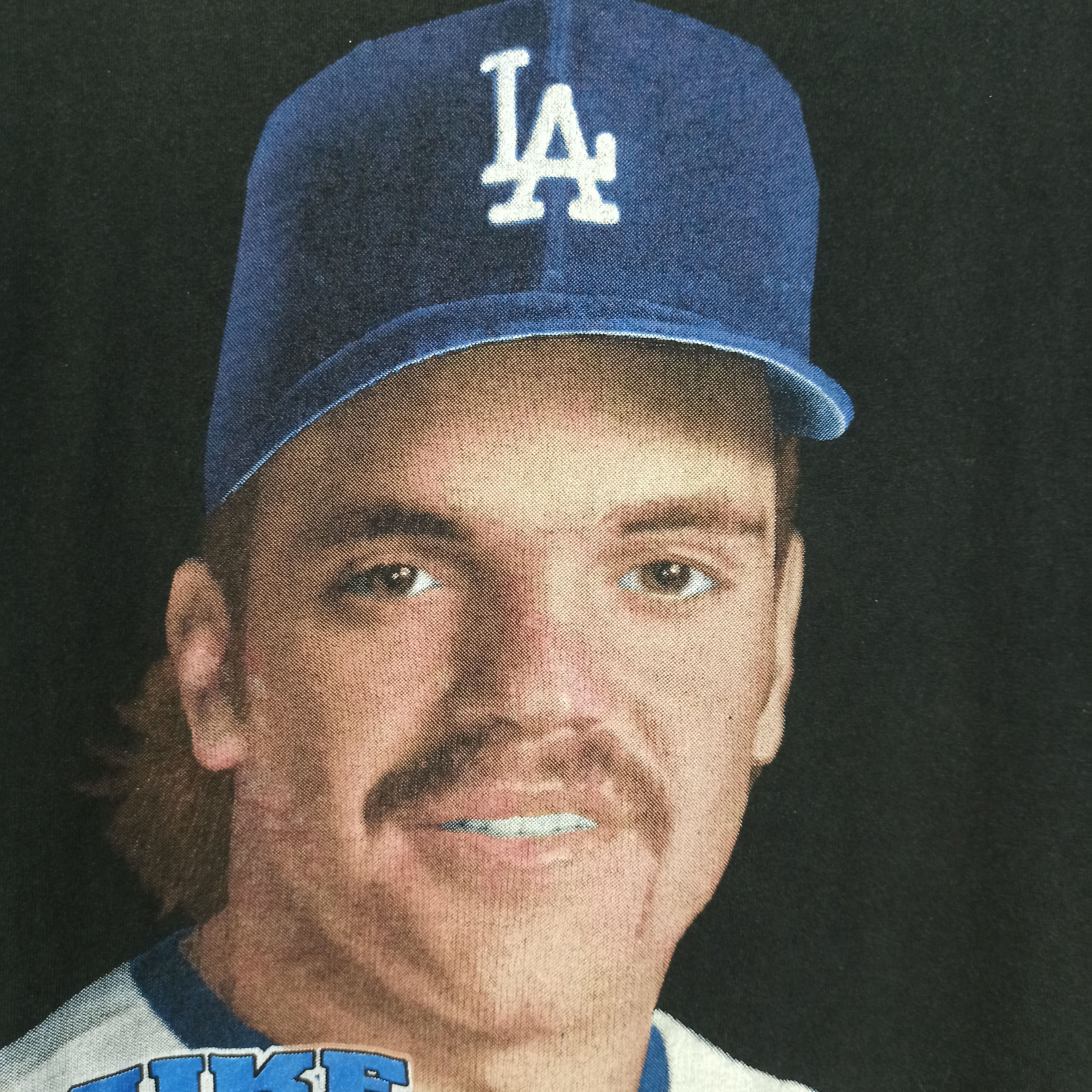 MLB Vintage 1995 Nutmeg LA Dodgers Mike Piazza Sun Faded Tees Size US M / EU 48-50 / 2 - 3 Thumbnail