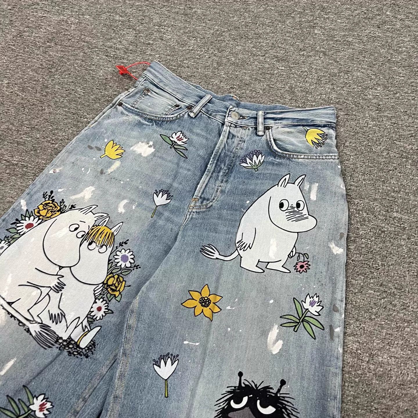 Acne Studios Acne Studios x Moomin 2025ss Denim Short S 99 New Size US 30 / EU 46 - 3 Thumbnail
