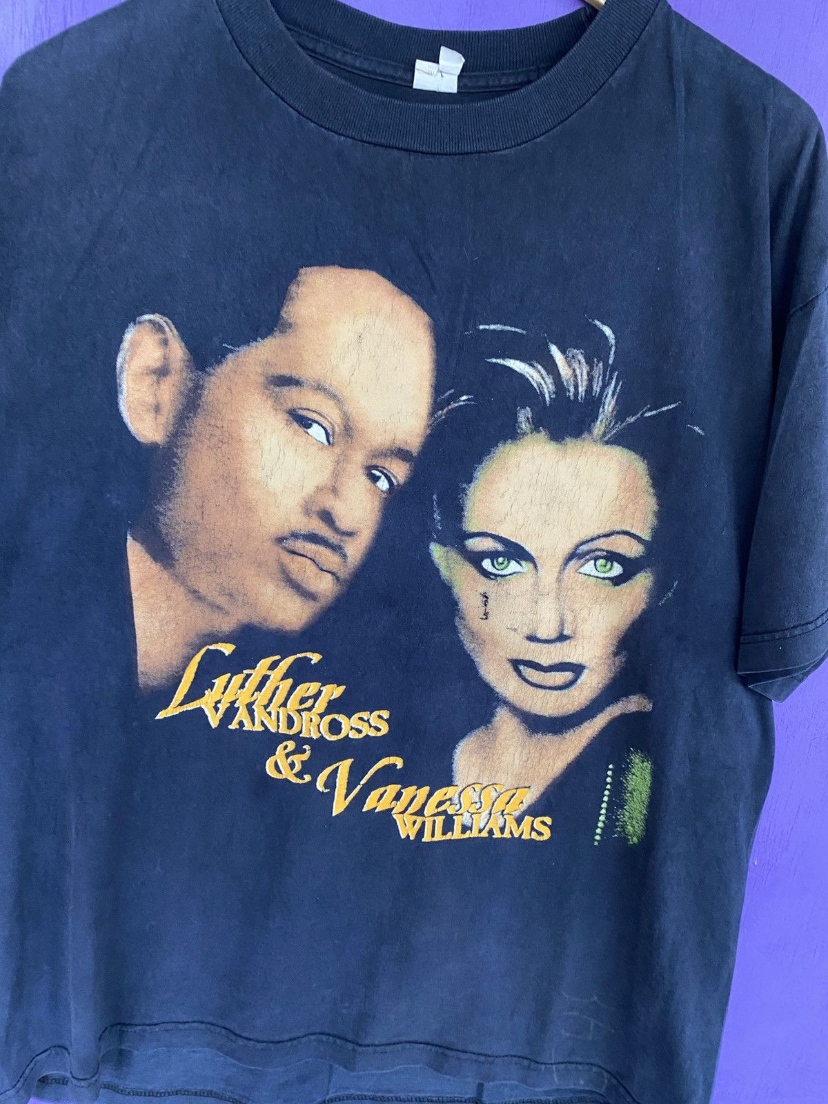Band Tees Vintage 1997 Luther Van Dross & Vanessa Williams tour tee Size US XL / EU 56 / 4 - 3 Thumbnail