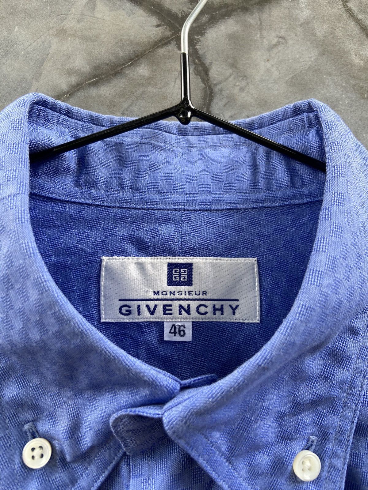 Givenchy × John Galliano × Riccardo Tisci Vintage Givenchy Monsieur Like New Condition Button Up Shirt Size US M / EU 48-50 / 2 - 3 Thumbnail