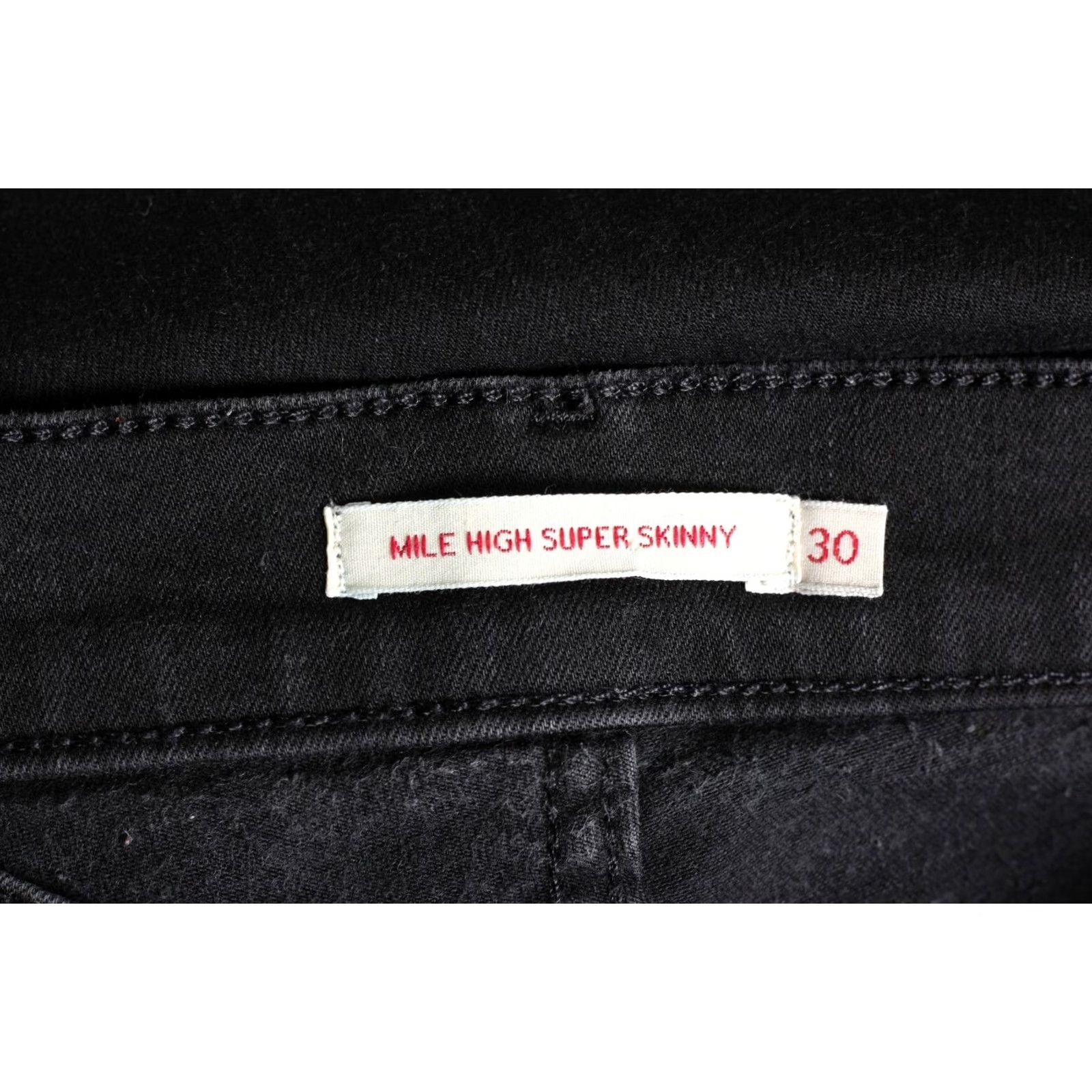Levi's VINTAGE LEVI’S MILE HIGH SUPER SKINNY PREMIUM Big E Jeans Women Size W30 L32 DZ6520 Size 30" / US 8 / IT 44 - 7 Thumbnail