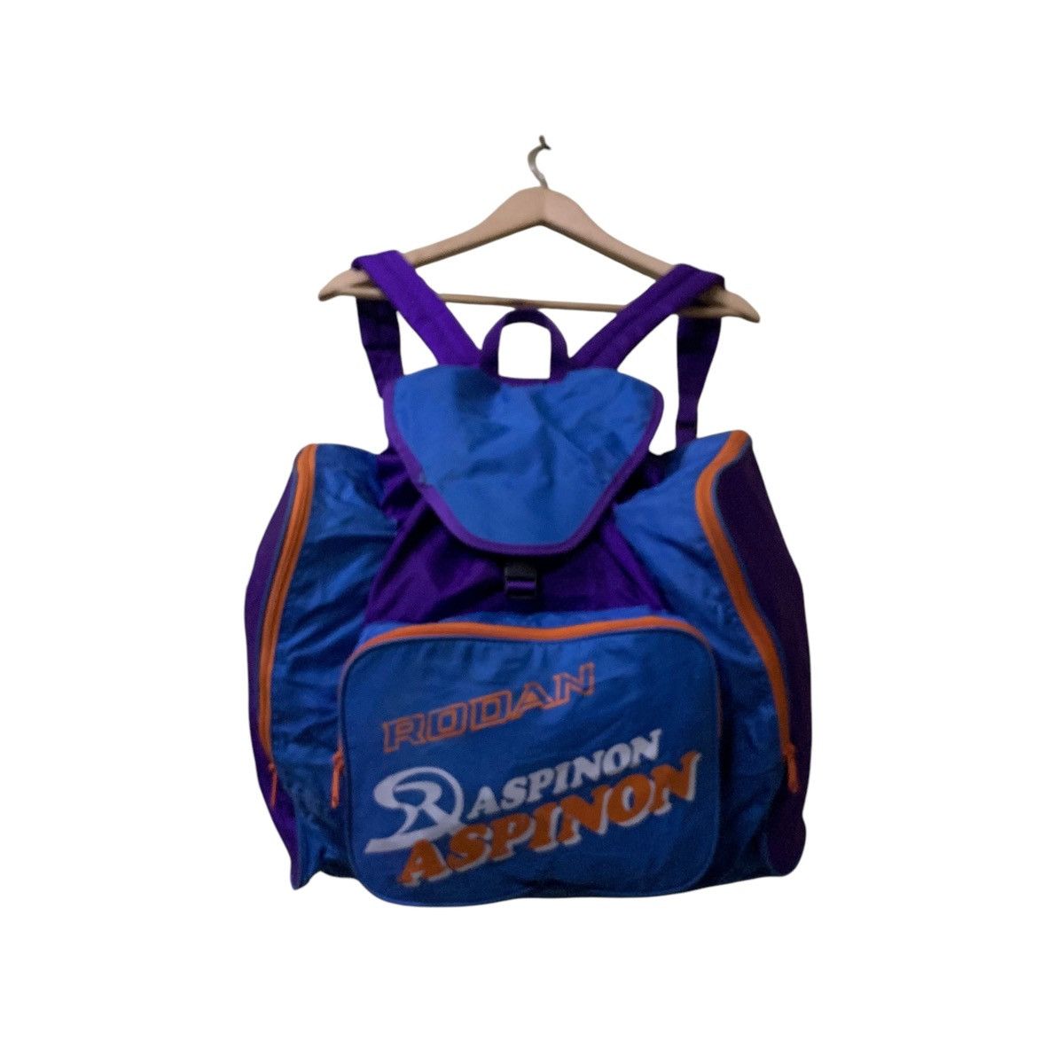 Vintage backpack Rodan raspion multi pocket nice color