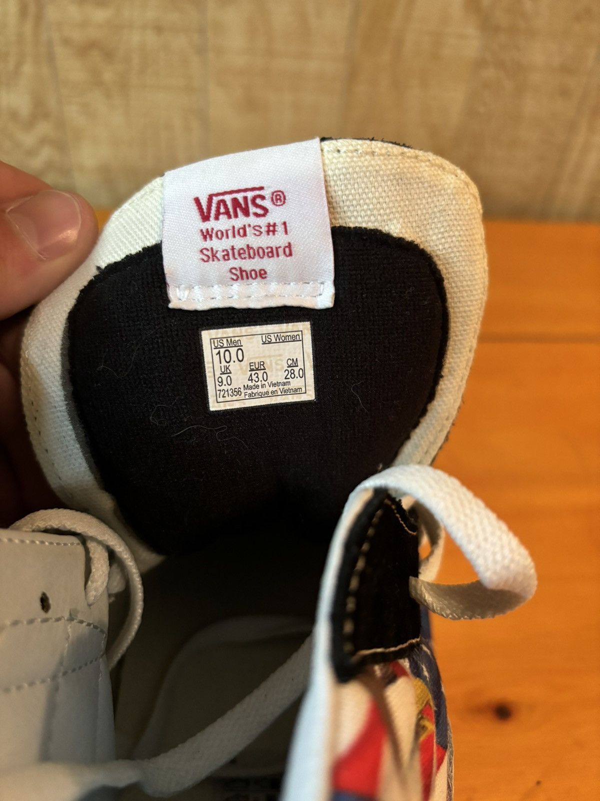 Vans 🔥 Vans Mismatched Skate Hi Size US 10 / EU 43 - 4 Thumbnail