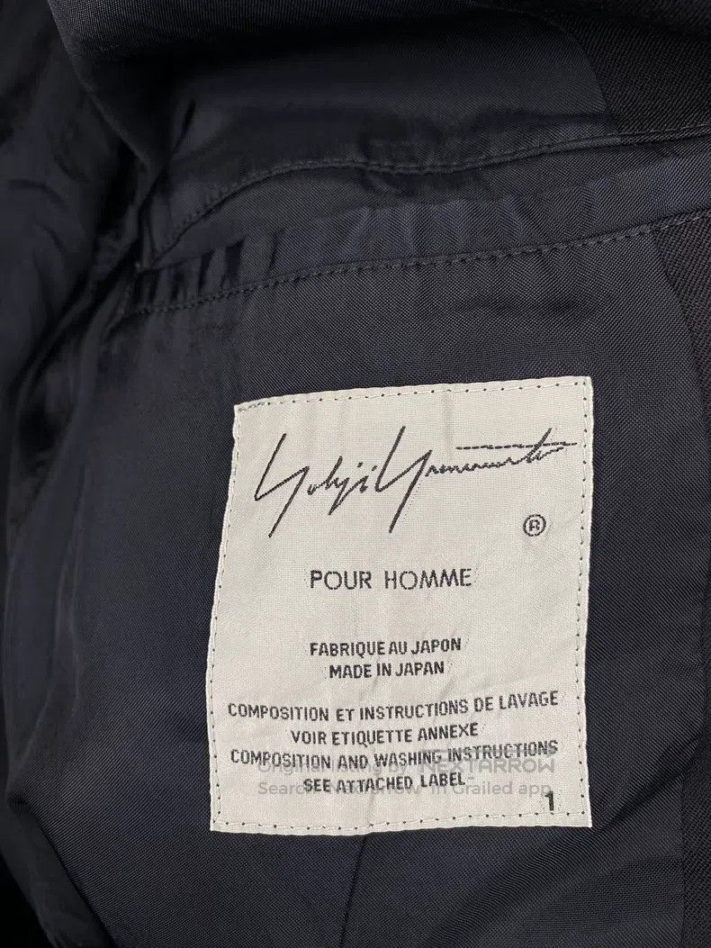 Yohji Yamamoto Yohji Yamamoto size 1 Belt blazer Size 36R - 5 Thumbnail