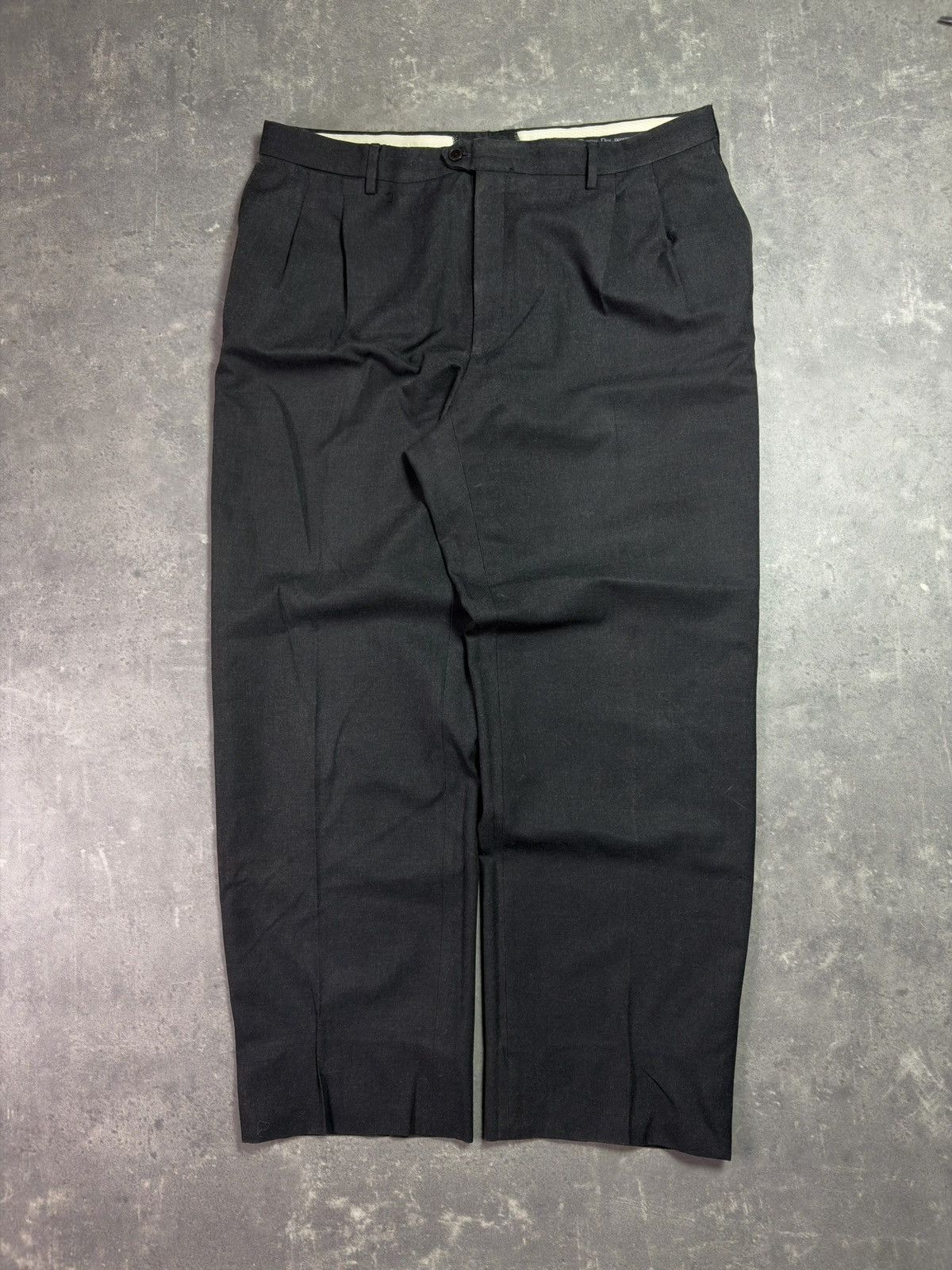 Christian Dior Monsieur 90s Christian Dior Monsieur Wide Leg Baggy Pants Trousers 60 Size US 38 / EU 54 - 1 Thumbnail