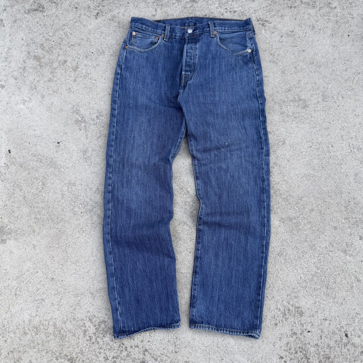 Levi's Levi’s 501 Jeans Blue Denim W34 L32 Size US 34 / EU 50 - 2 Thumbnail