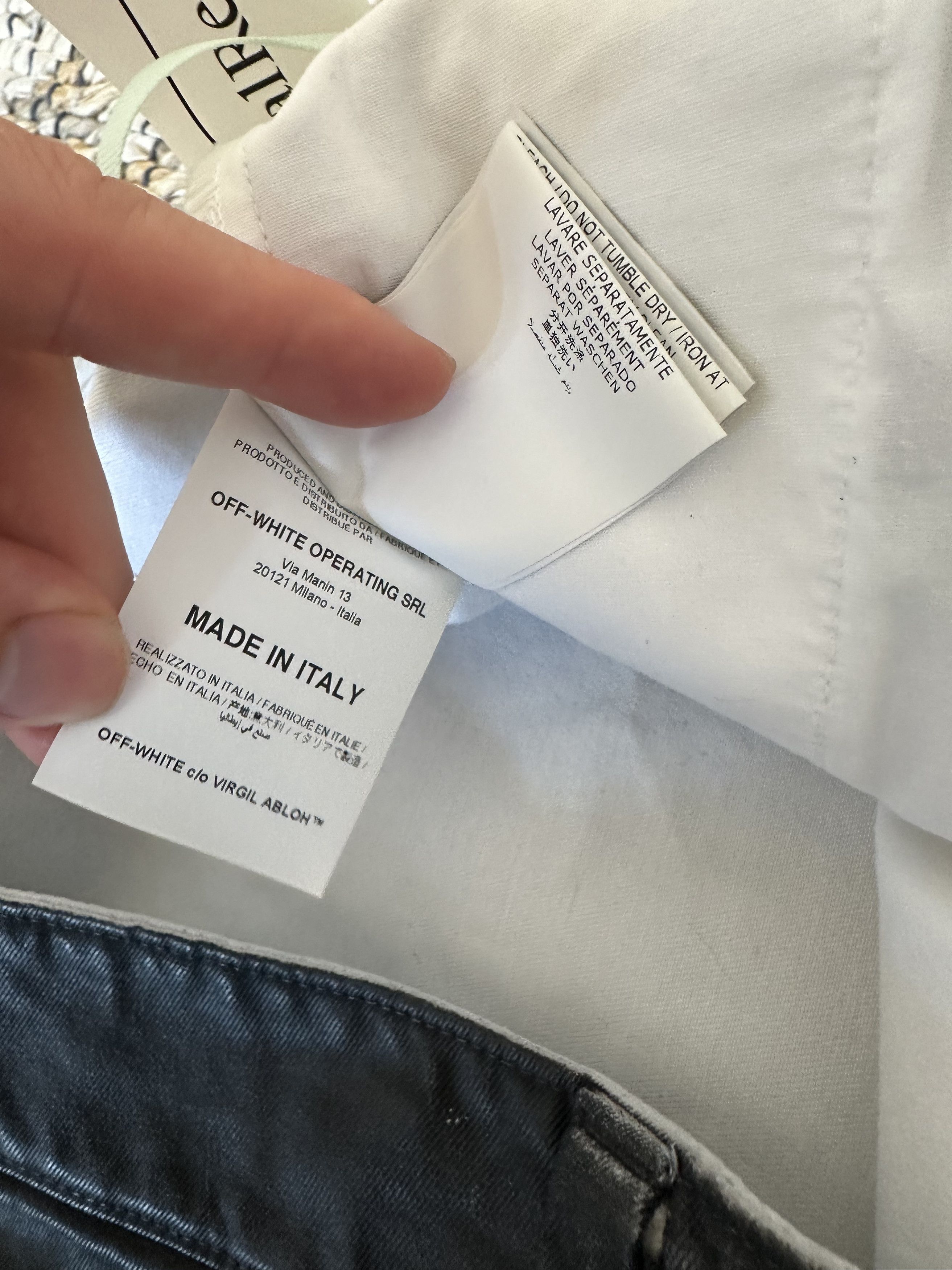 Off-White Off-White Canvas Work Pants Size US 34 / EU 50 - 9 Thumbnail