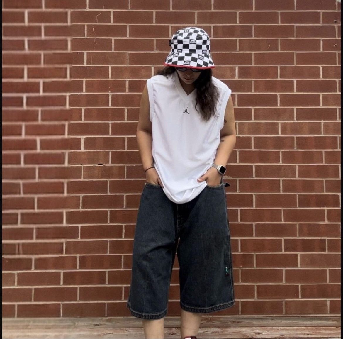 Jordan Brand Vintage-Inspired Baggy Jordan White Basketball Jersey Size US M / EU 48-50 / 2 - 2 Thumbnail