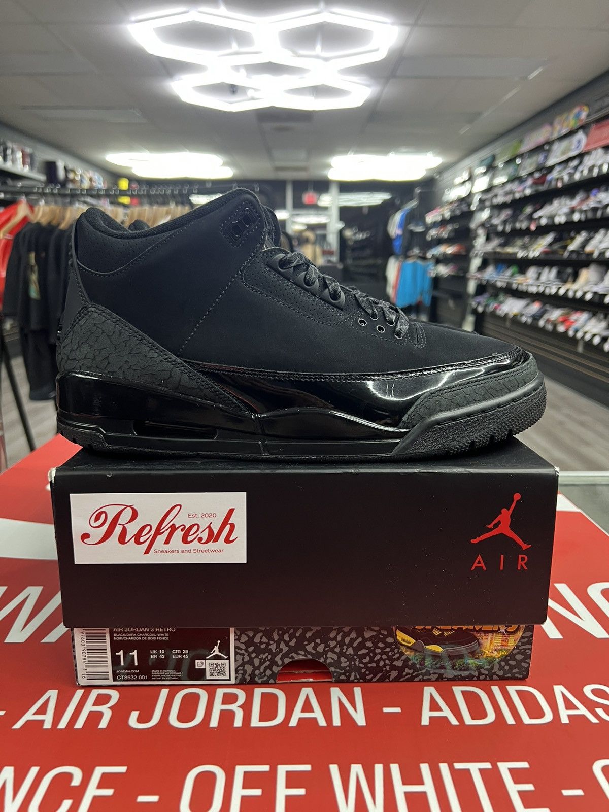 Air Jordan 3 Black Cat 11