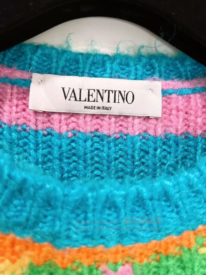 Valentino Valentino Color-blocked sweater knitwear Size S / US 4 / IT 40 - 7 Thumbnail