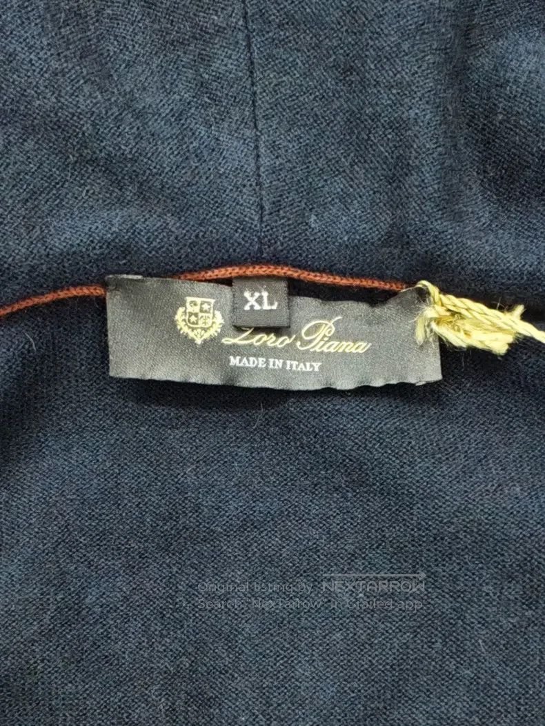Loro Piana Loro Piana Men's Spring Autumn Cashmere Knitwear Jacket Size US XL / EU 56 / 4 - 8 Thumbnail