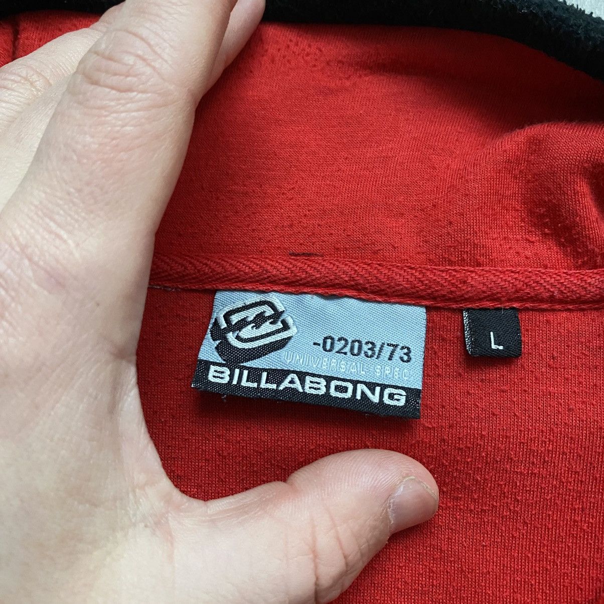 Billabong 🏔️ Vintage 90s Billabong Fleece Boxy sweatshirt polartec Size US L / EU 52-54 / 3 - 8 Thumbnail