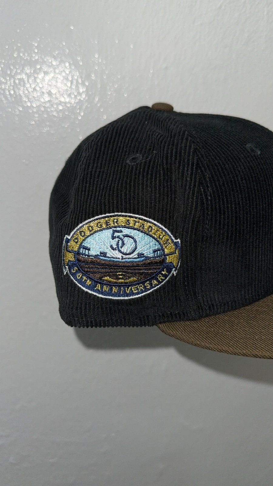 New Era New Era 59fifty Black LA Dodgers fitted hat size 7 Size ONE SIZE - 3 Thumbnail