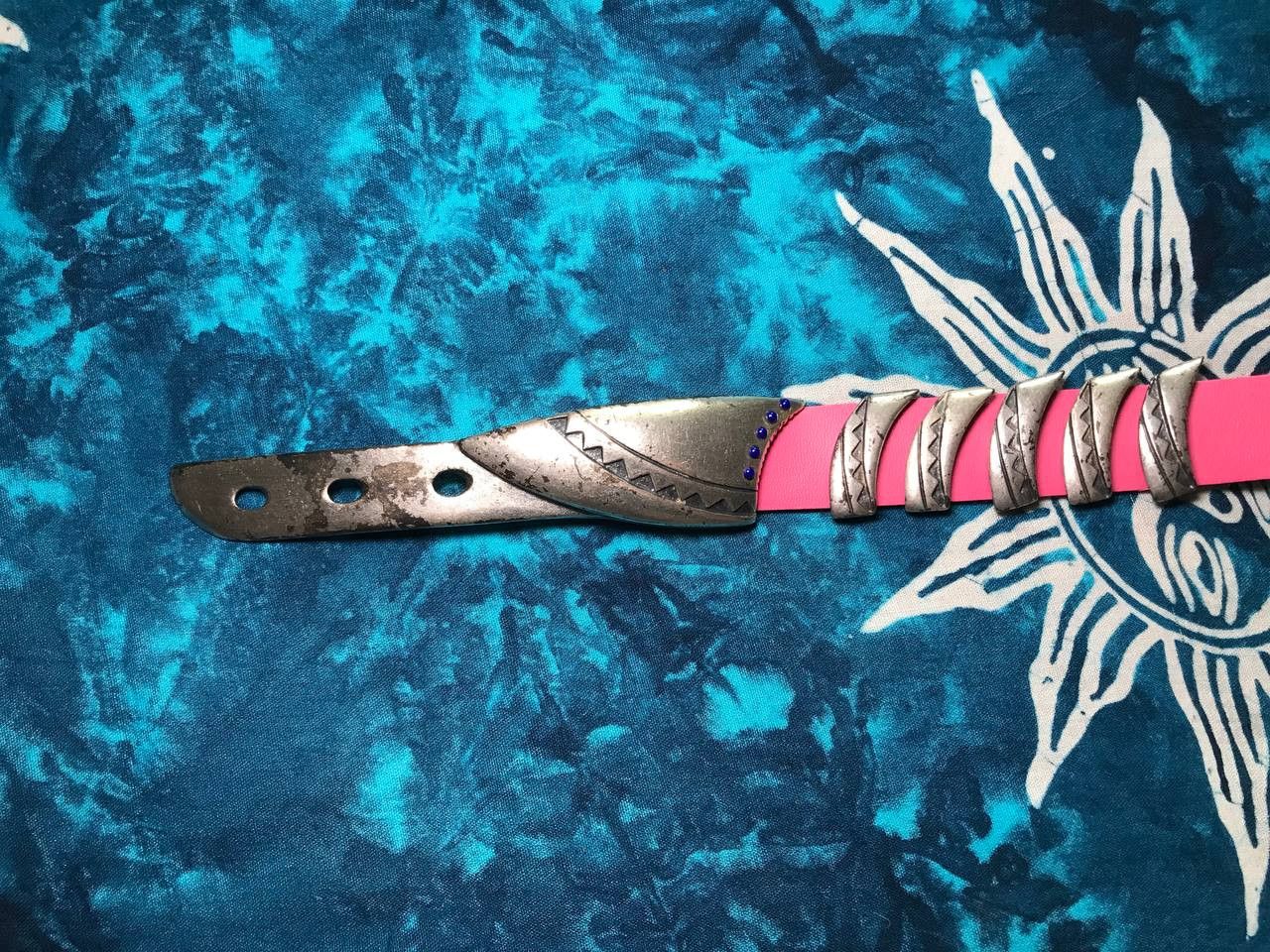 Vintage Vintage Avant Garde METAL BELT Cowboy Size ONE SIZE - 9 Thumbnail