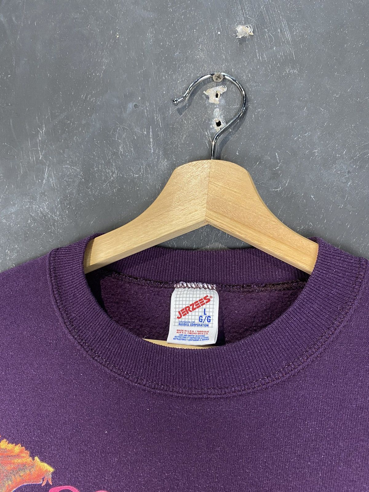 Jerzees × Vintage 90s Portland Nursery Crewneck Size US L / EU 52-54 / 3 - 4 Thumbnail