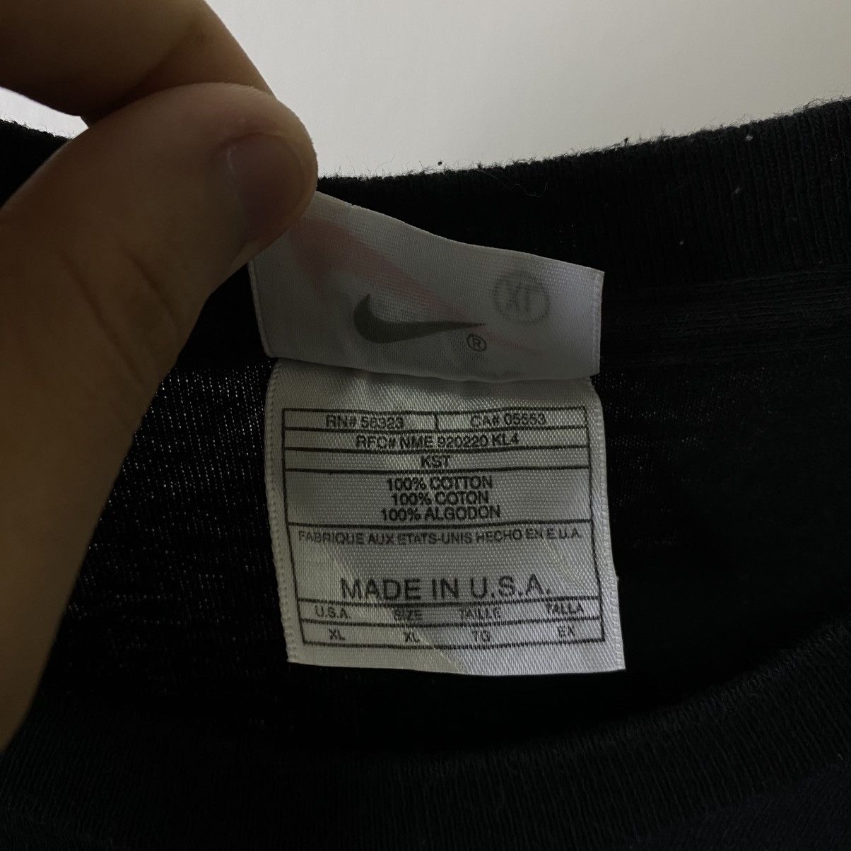 Nike Vintage 1990s Nike Soccer T Shirt Size US XXL / EU 58 / 5 - 4 Thumbnail