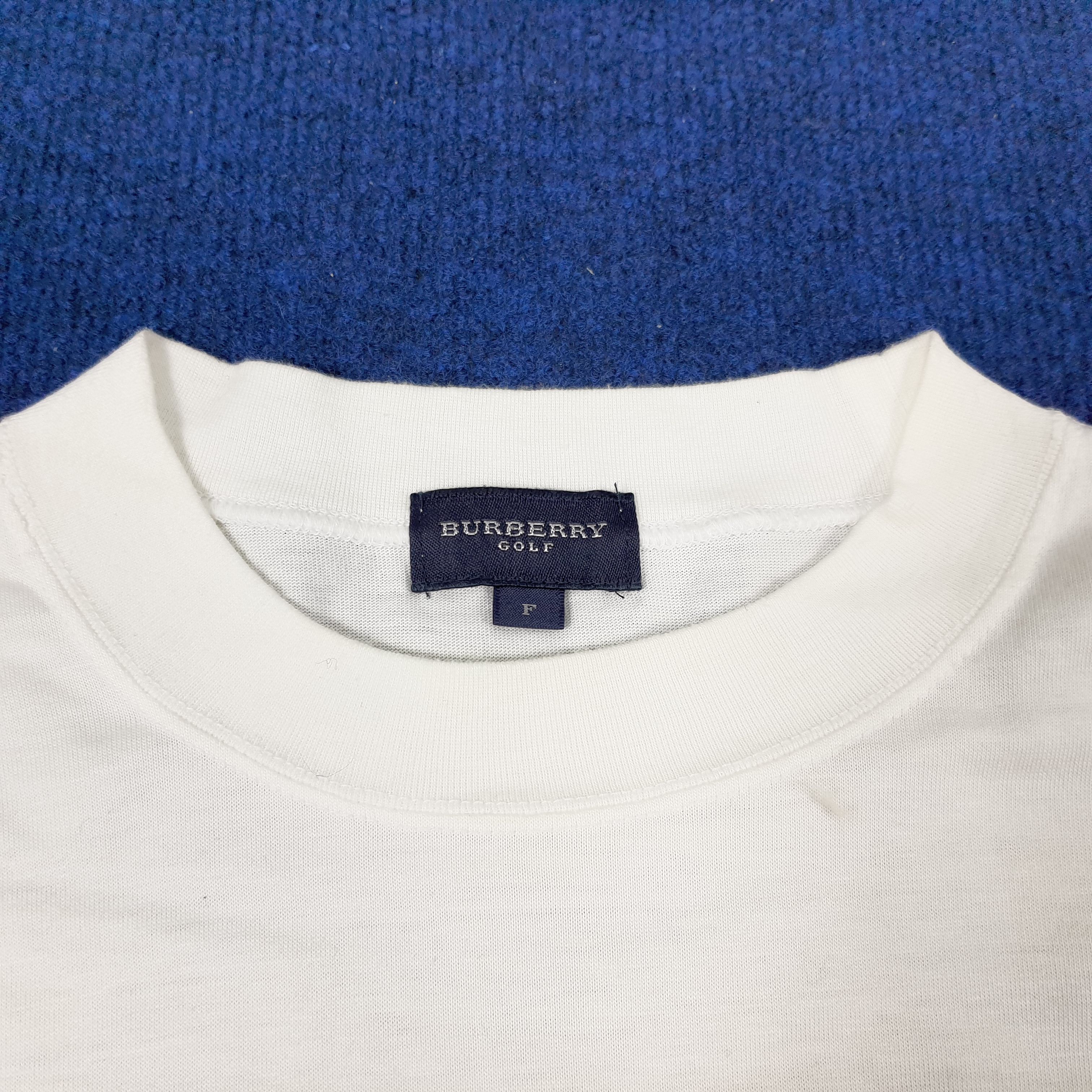 Burberry × Vintage Vintage Burberry London Golf Nova Check T-shirt Size US L / EU 52-54 / 3 - 4 Thumbnail