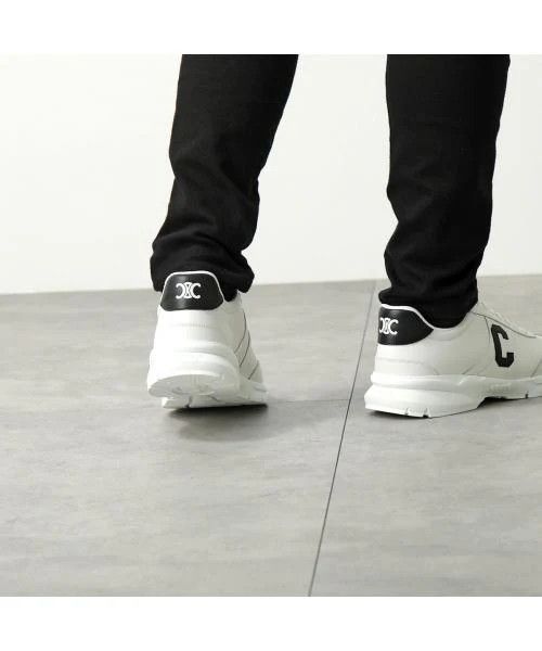 Celine o1bcso1str1225 359483338C Low-Top Sneakers Optic White/Black Size US 10 / EU 43 - 4 Thumbnail