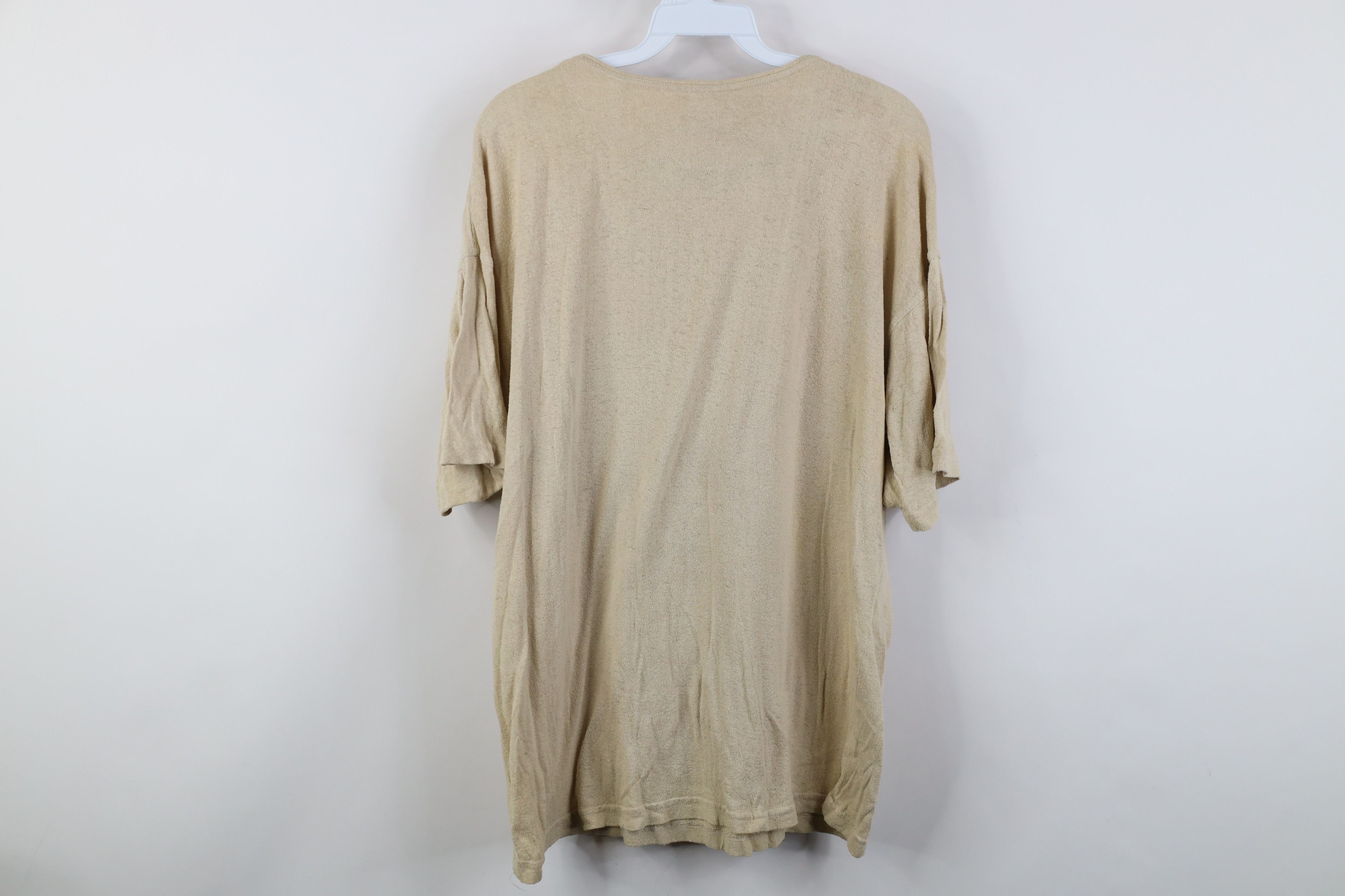 Express Vintage 90s Express Silk Knit Short Sleeve T-Shirt Babydoll Size L / US 10 / IT 46 - 8 Thumbnail