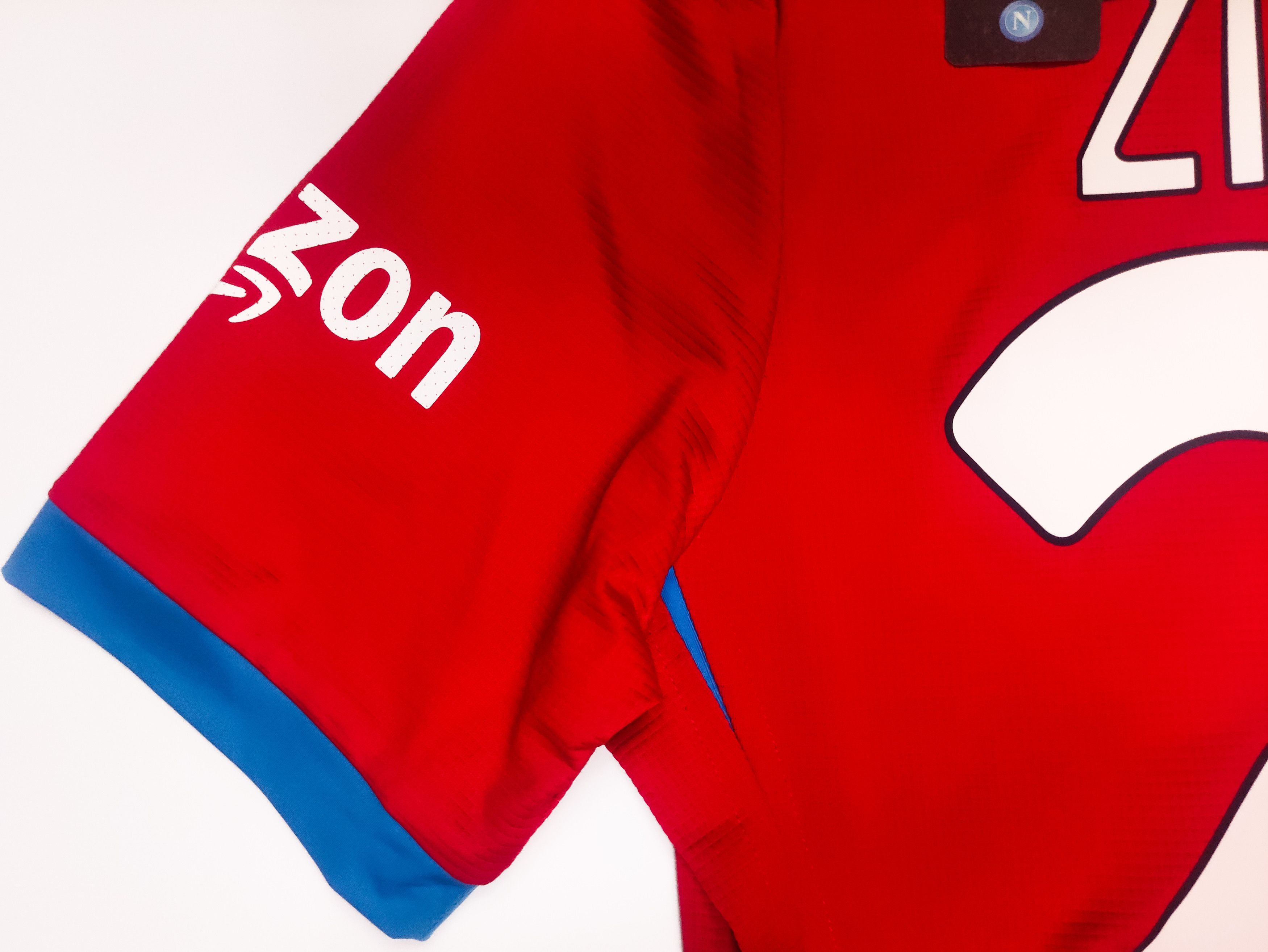 Emporio Armani BNWT Zieliński #20 SSC Napoli 2020 2021 Shirt Signed Size US S / EU 44-46 / 1 - 11 Thumbnail